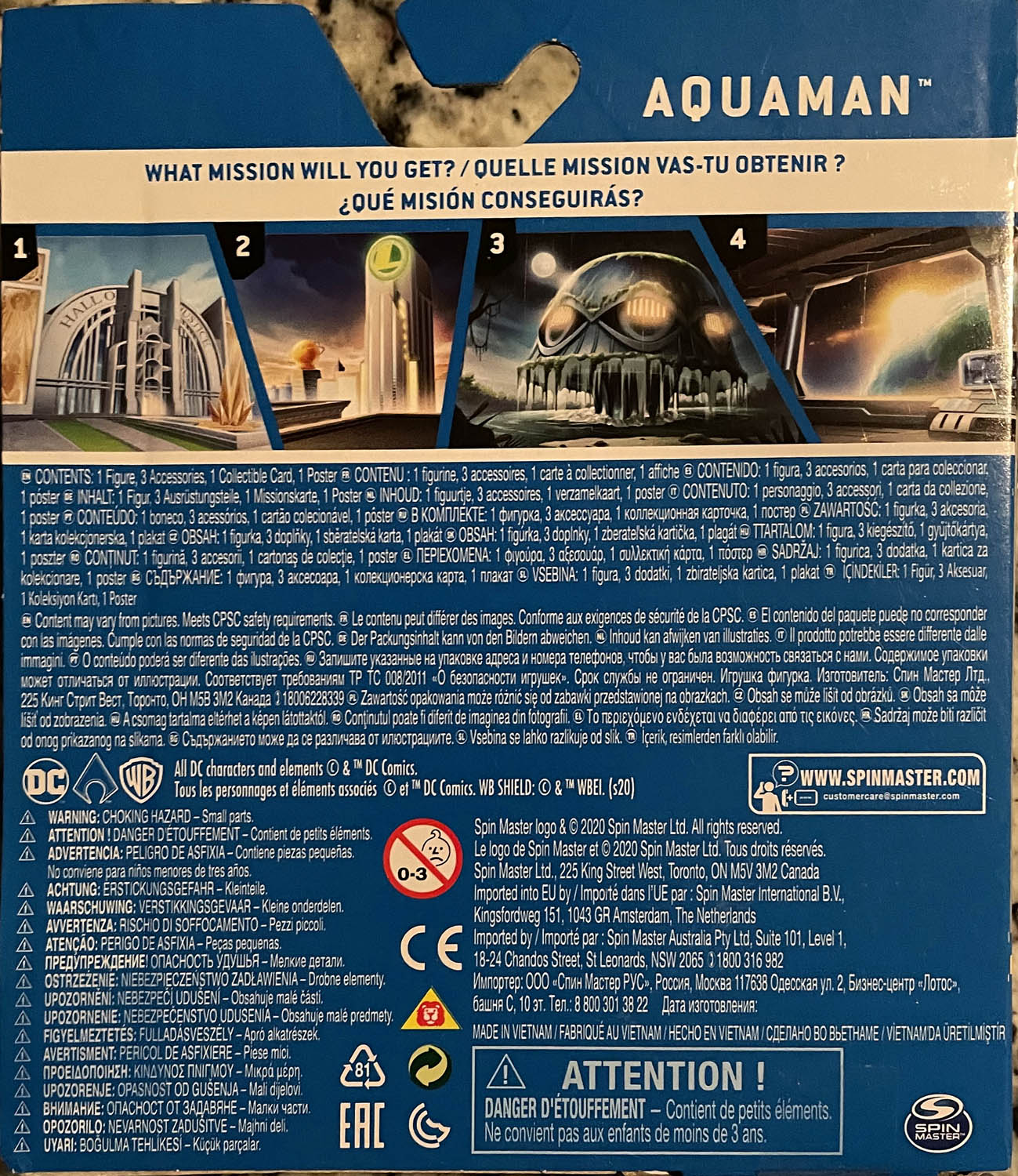 Aquaman - Spin Master (DC Heroes Unite) action figure collectible - Main Image 2