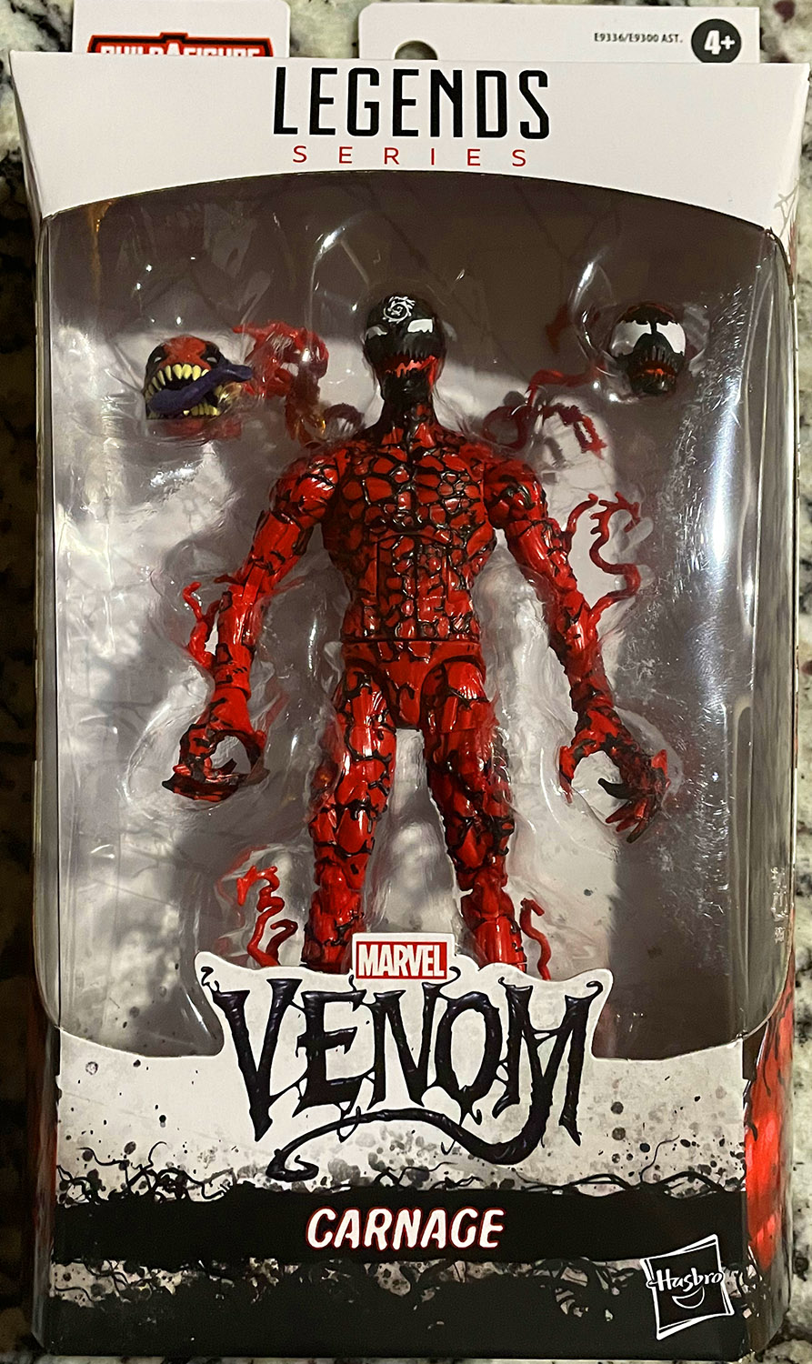 Carnage - Hasbro (Marvel Legends) action figure collectible - Main Image 1