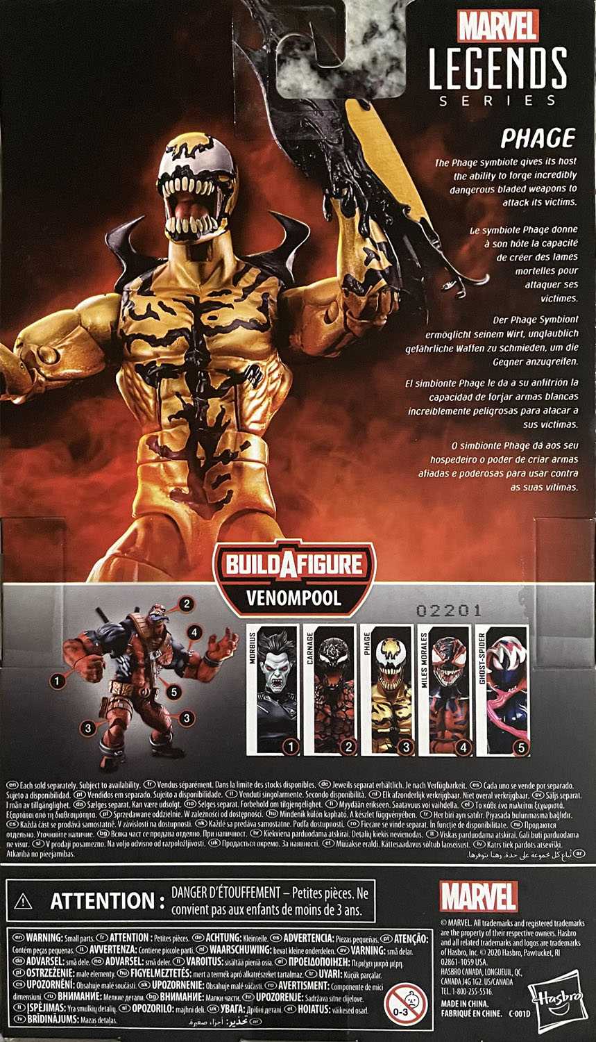 Phage - Hasbro (Marvel Legends) action figure collectible - Main Image 2