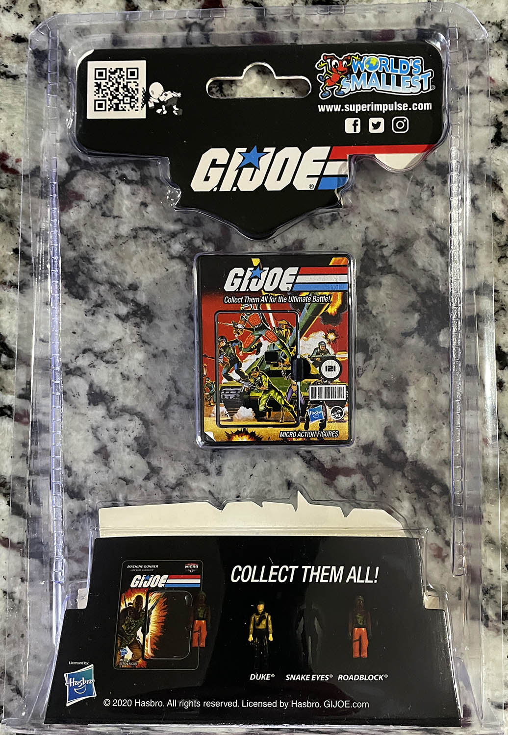 Roadblock - World’s Smallest Toys (G.I. Joe) action figure collectible - Main Image 2