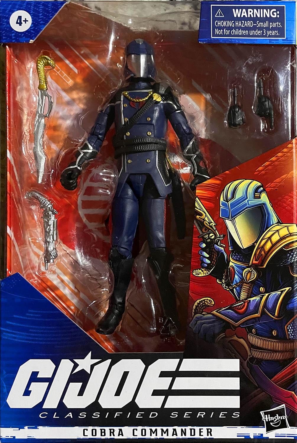 Cobra Commander - Hasbro (G.I. Joe Classified Series) action figure collectible - Main Image 1