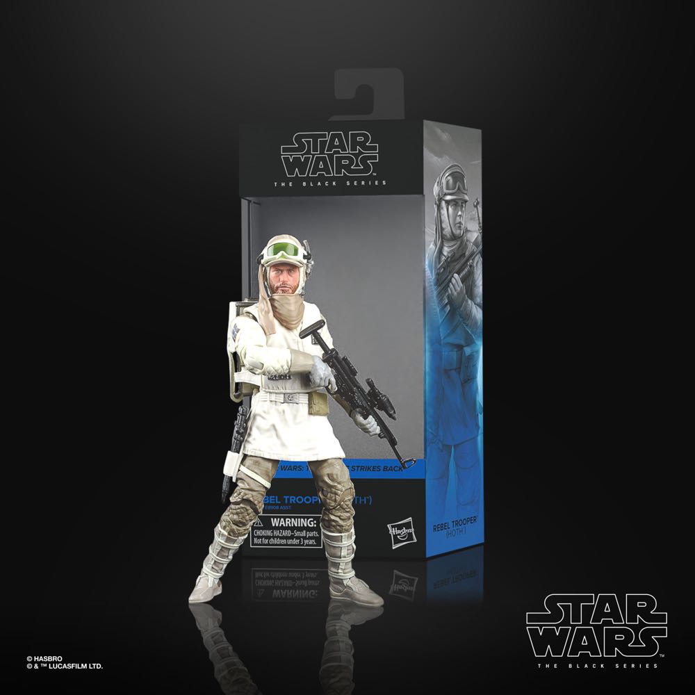 ESB: Hoth Rebel Trooper - Hasbro (Star Wars) action figure collectible - Main Image 3