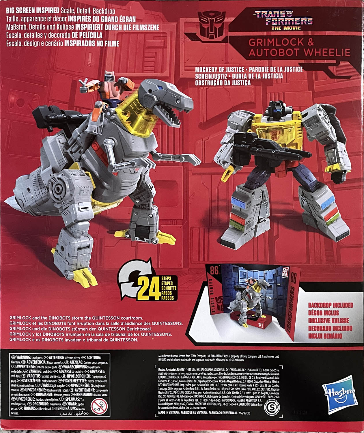 Grimlock and Wheelie - Hasbro (Transformers: Studio Series) action figure collectible - Main Image 2