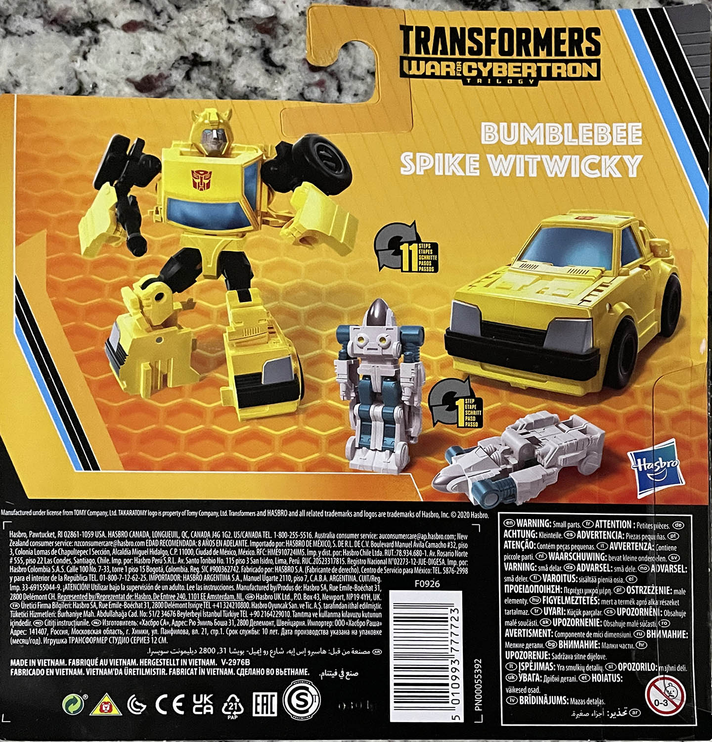 Bumblebee and Spike Witwicky - Hasbro (Buzzworthy Bumblebee) action figure collectible - Main Image 2