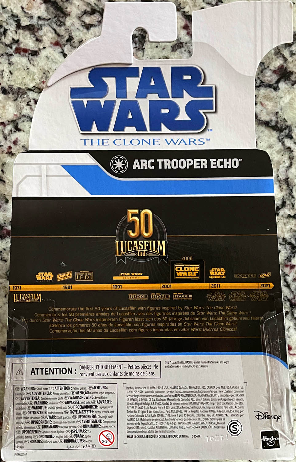 Clone Trooper Echo - Disney/Hasbro (Star Wars The Black Series 6) action figure collectible - Main Image 2