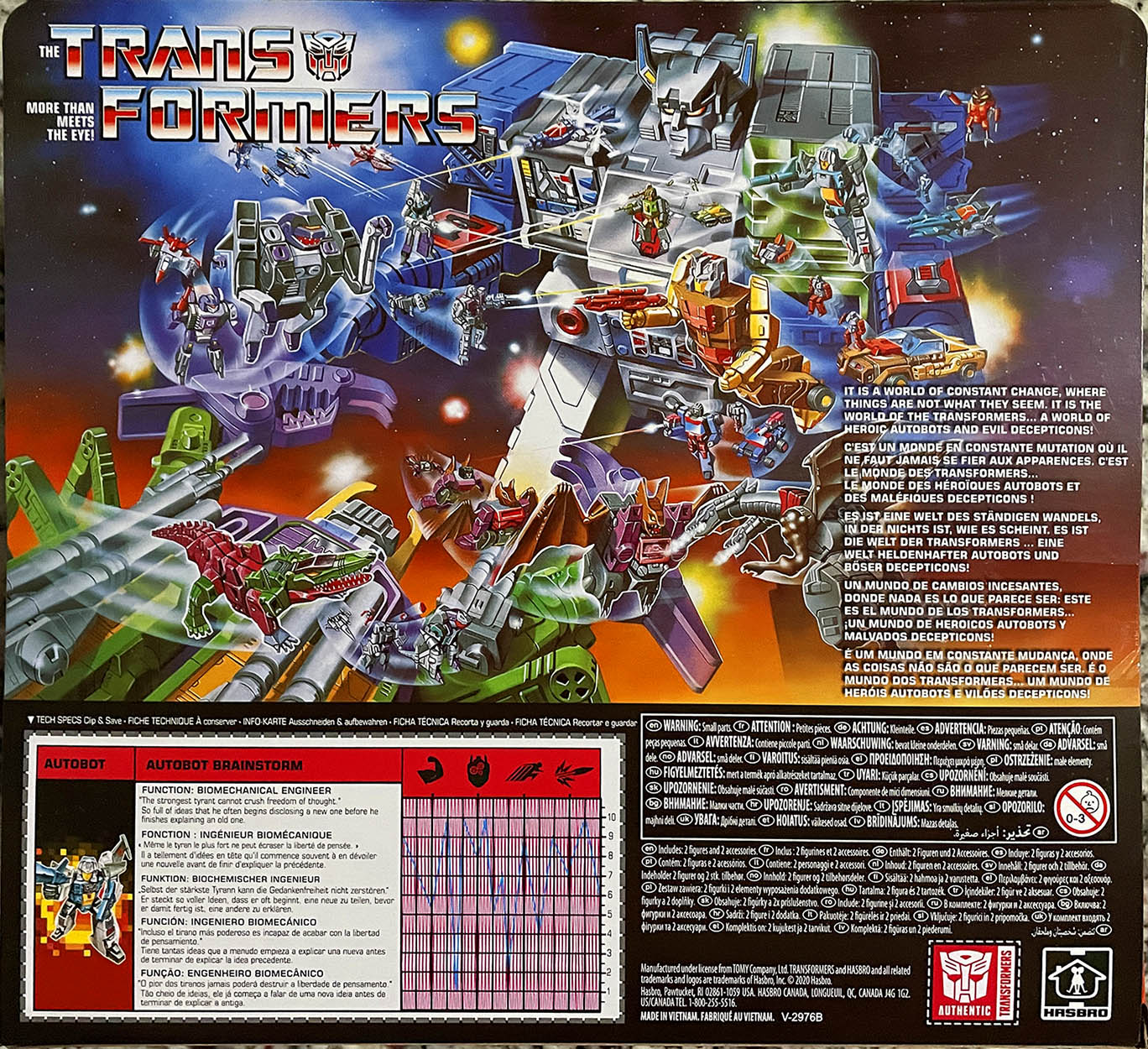 Brainstorm (Headmaster) - Hasbro (Transformers G1 Reissue) action figure collectible - Main Image 2