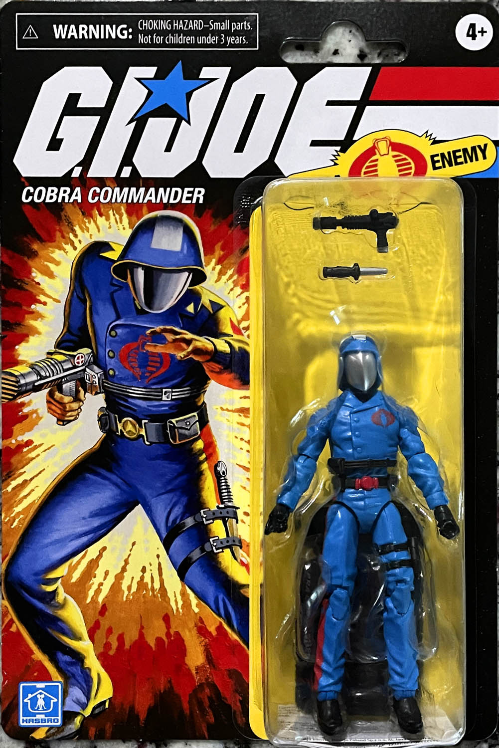 Cobra Commander - Hasbro (G.I. Joe Retro Collection) action figure collectible - Main Image 1