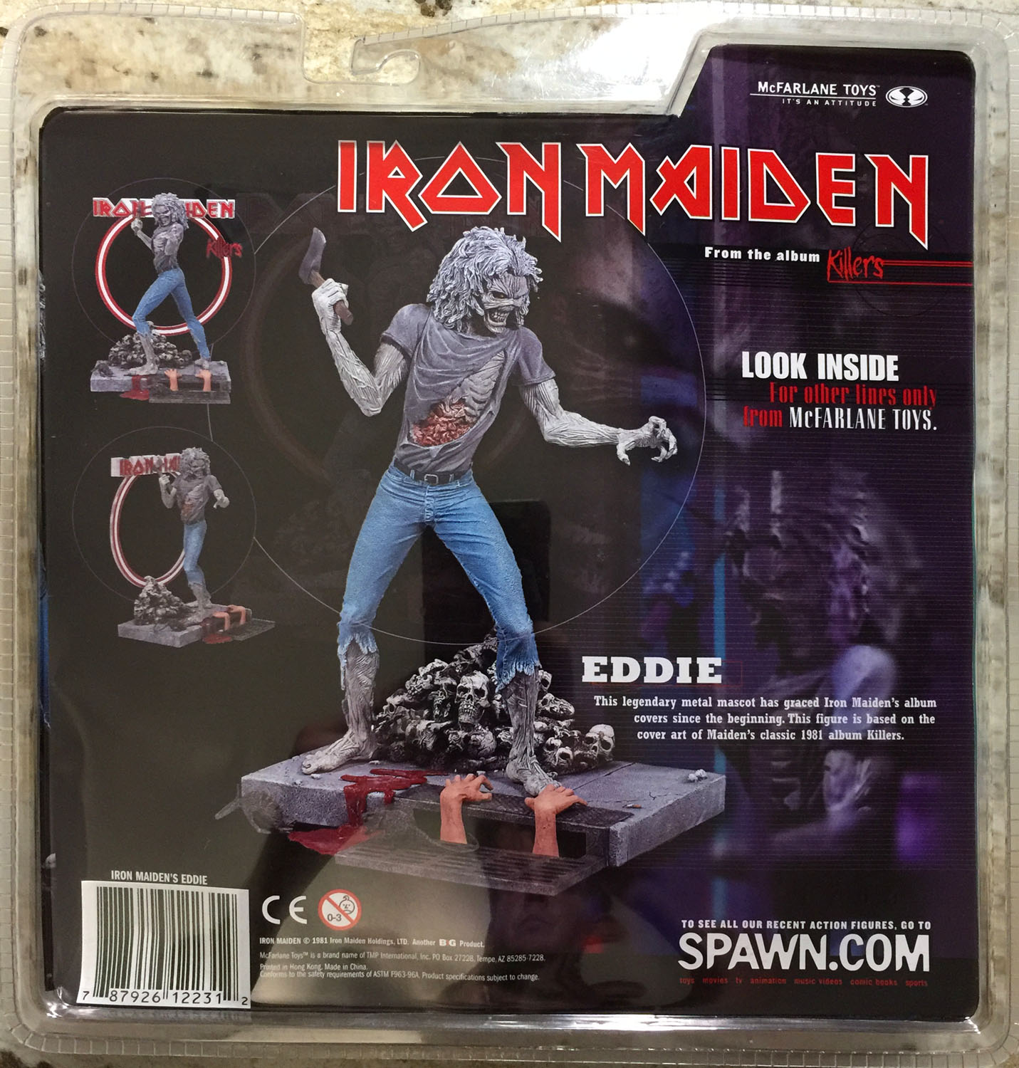 Eddie - McFarlane Toys (Iron Maiden) action figure collectible - Main Image 2