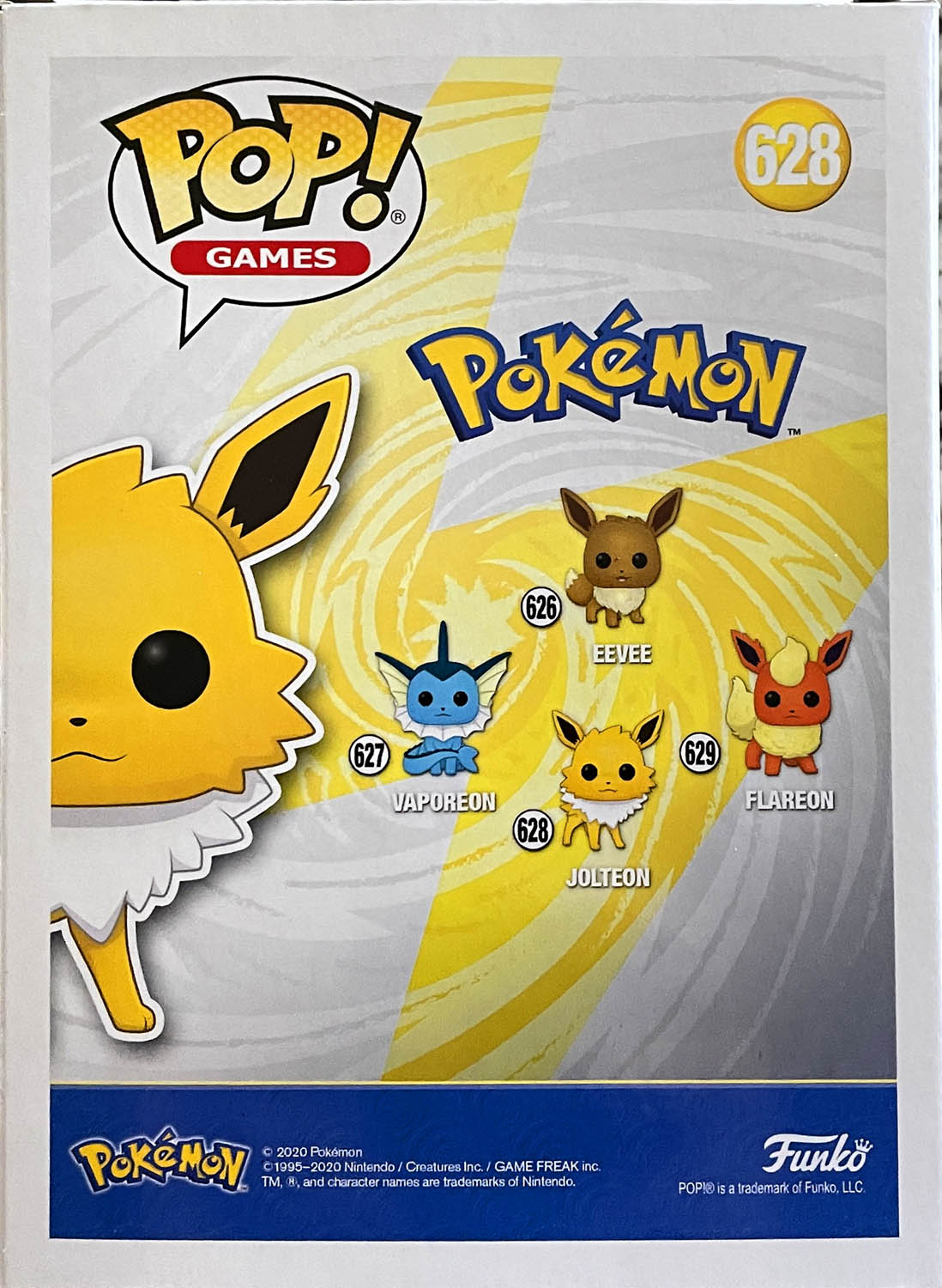 Jolteon 628 - Funko (Pop! Games) action figure collectible - Main Image 2