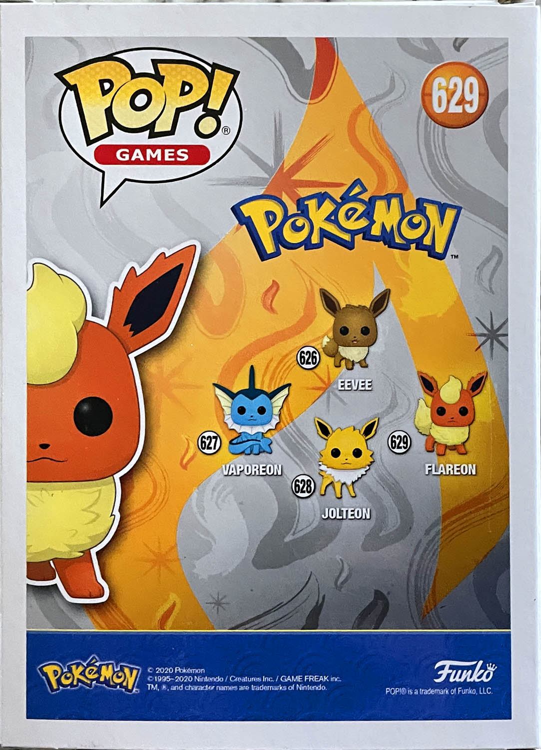 Flareon 629 - Funko (Pop! Games) action figure collectible - Main Image 2