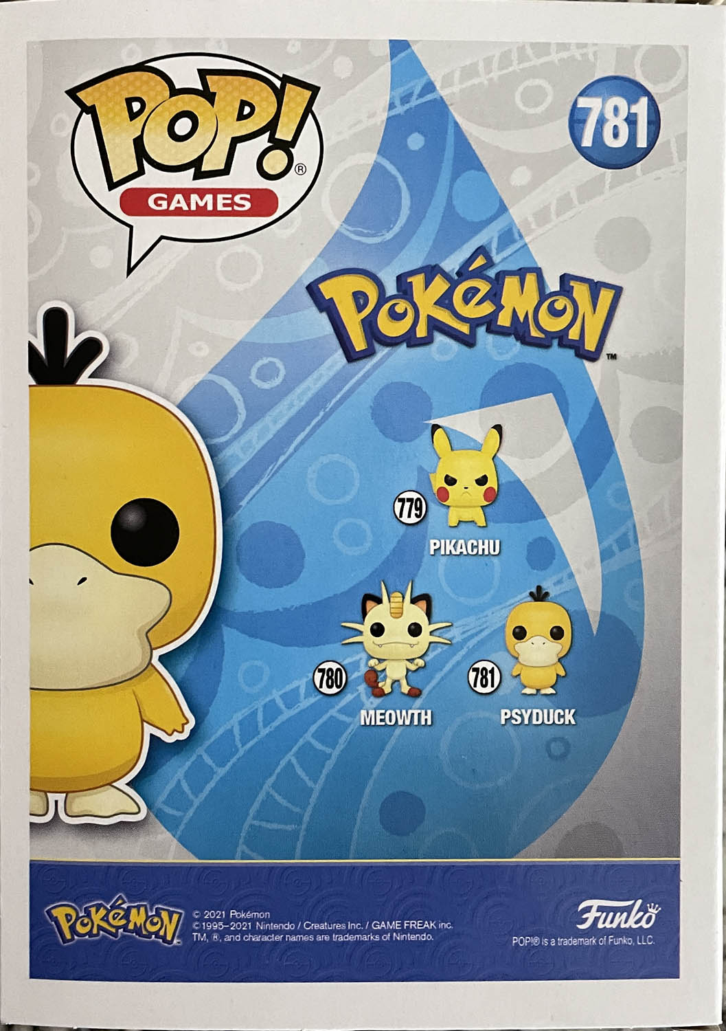 Psyduck 781 - Funko (Pop! Games) action figure collectible - Main Image 2