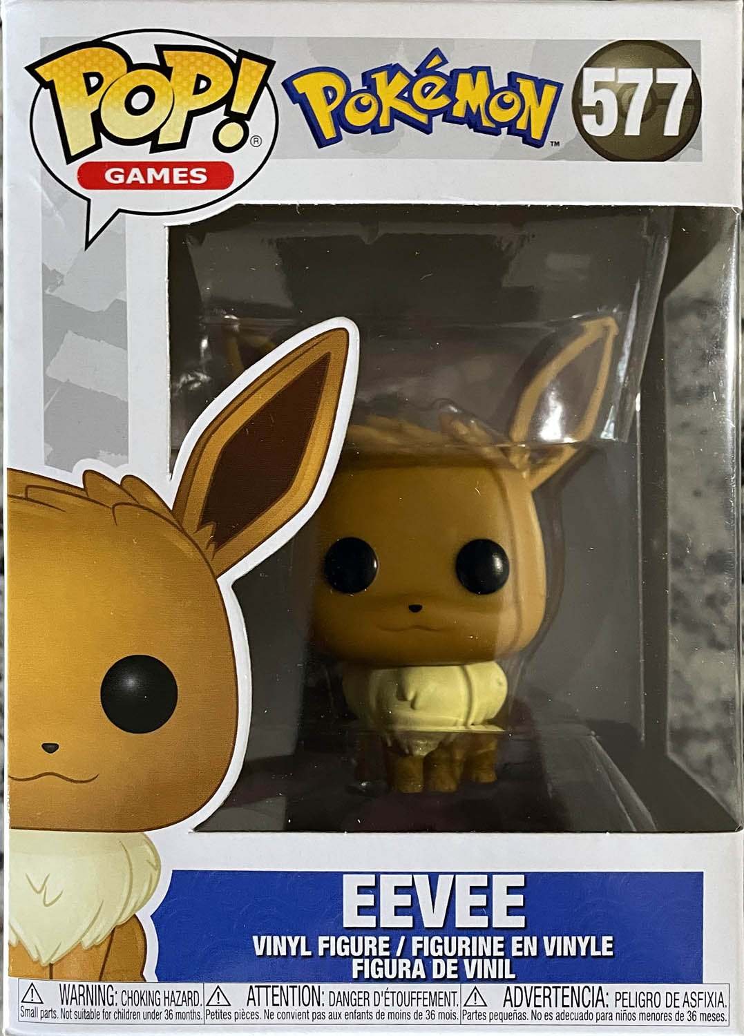 Eevee 577 - Funko (Pop! Games) action figure collectible - Main Image 1
