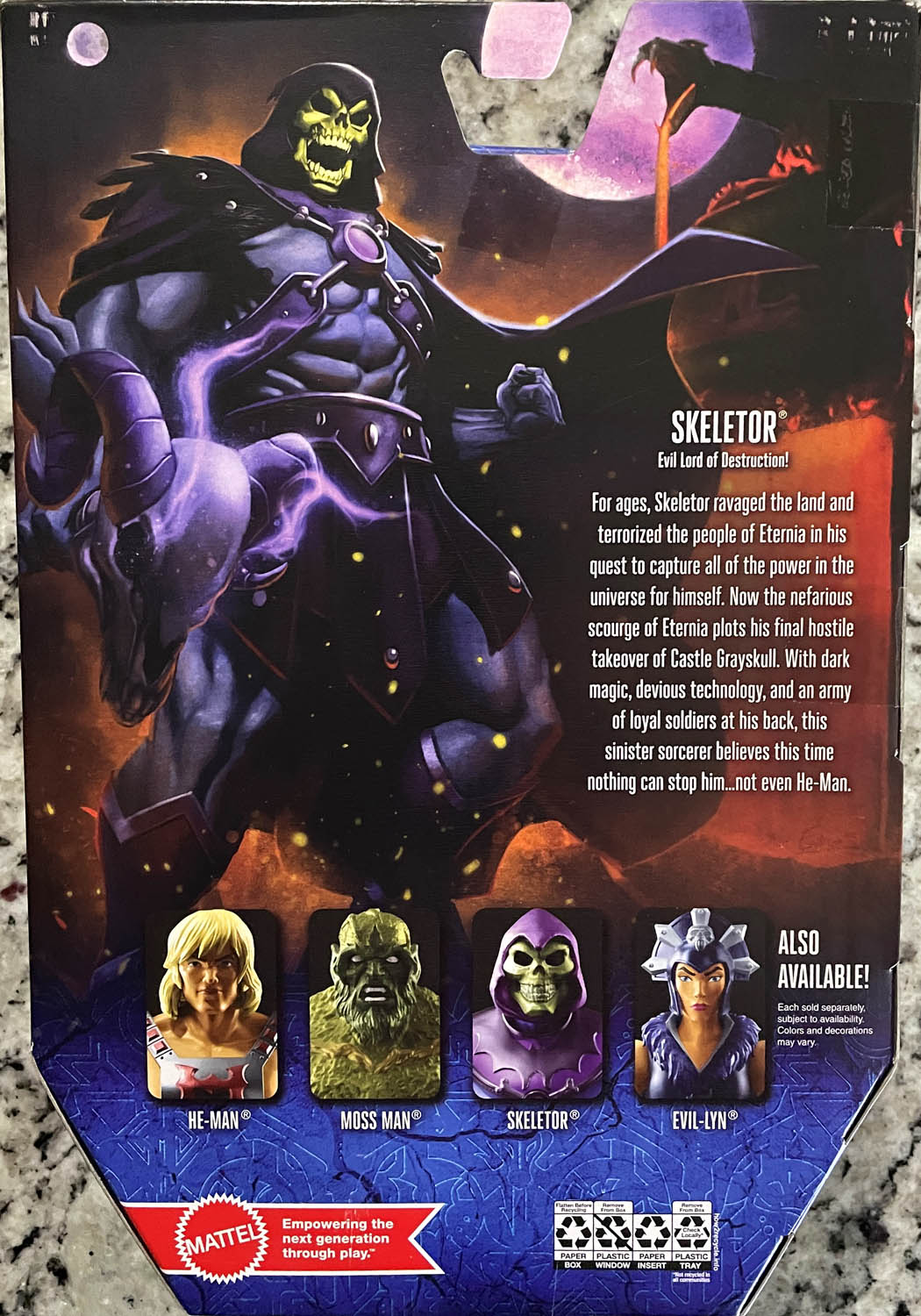 Skeletor - Mattel (Masters Of The Universe Revelation) action figure collectible - Main Image 2