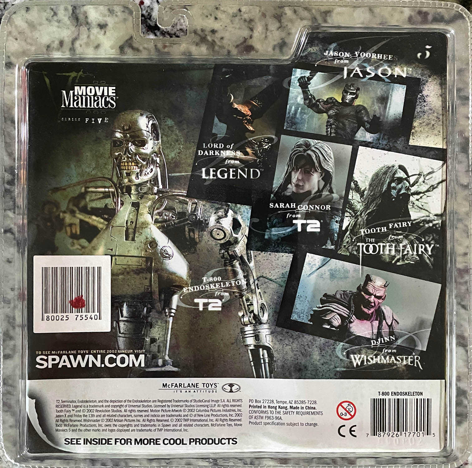 T-800 Endoskeleton - McFarlane Toys (Movie Maniacs) action figure collectible - Main Image 2