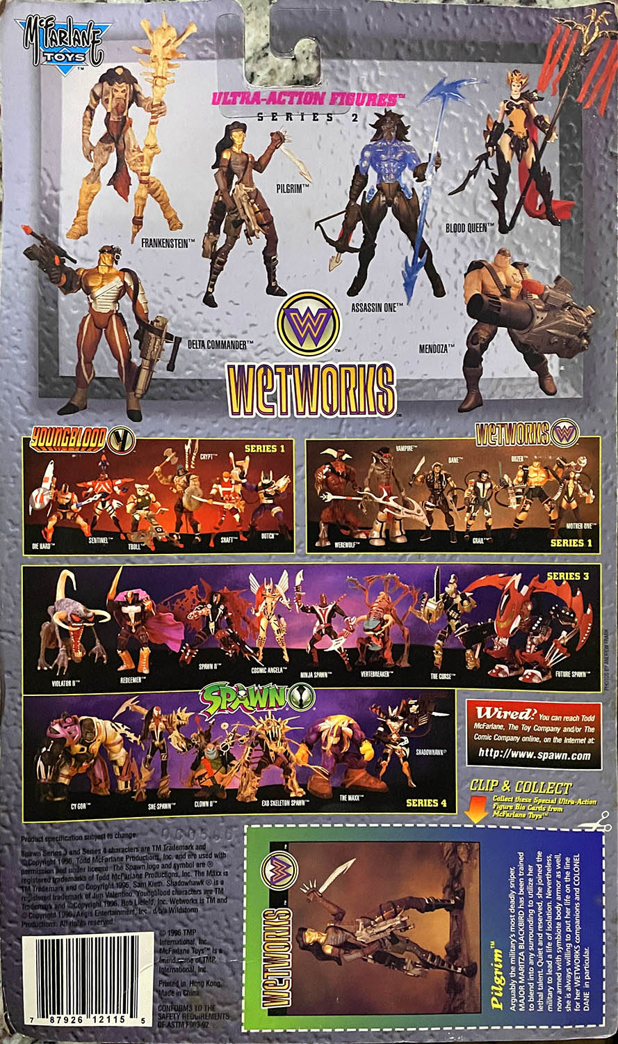 Pilgrim (Flesh Tone) - McFarlane Toys (Whilce Portacios Wetworks) action figure collectible - Main Image 2