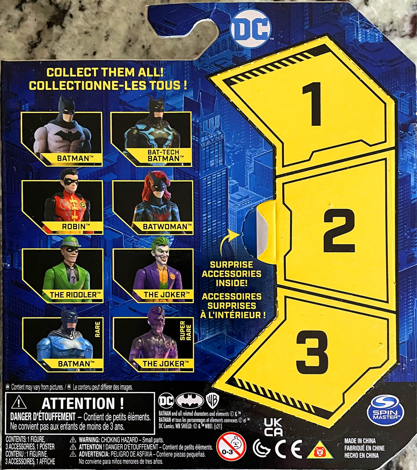 The Joker - Spin Master (Batman - The Caped Crusader) action figure collectible - Main Image 2