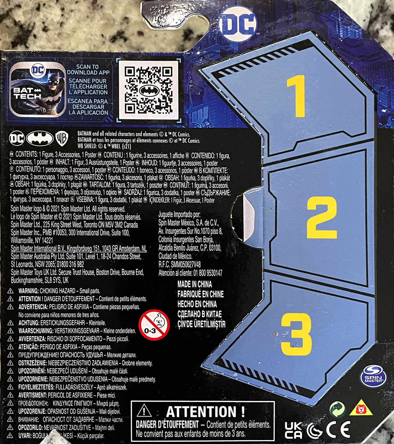 Tactical Batman - Spin Master (Batman - The Caped Crusader) action figure collectible - Main Image 2