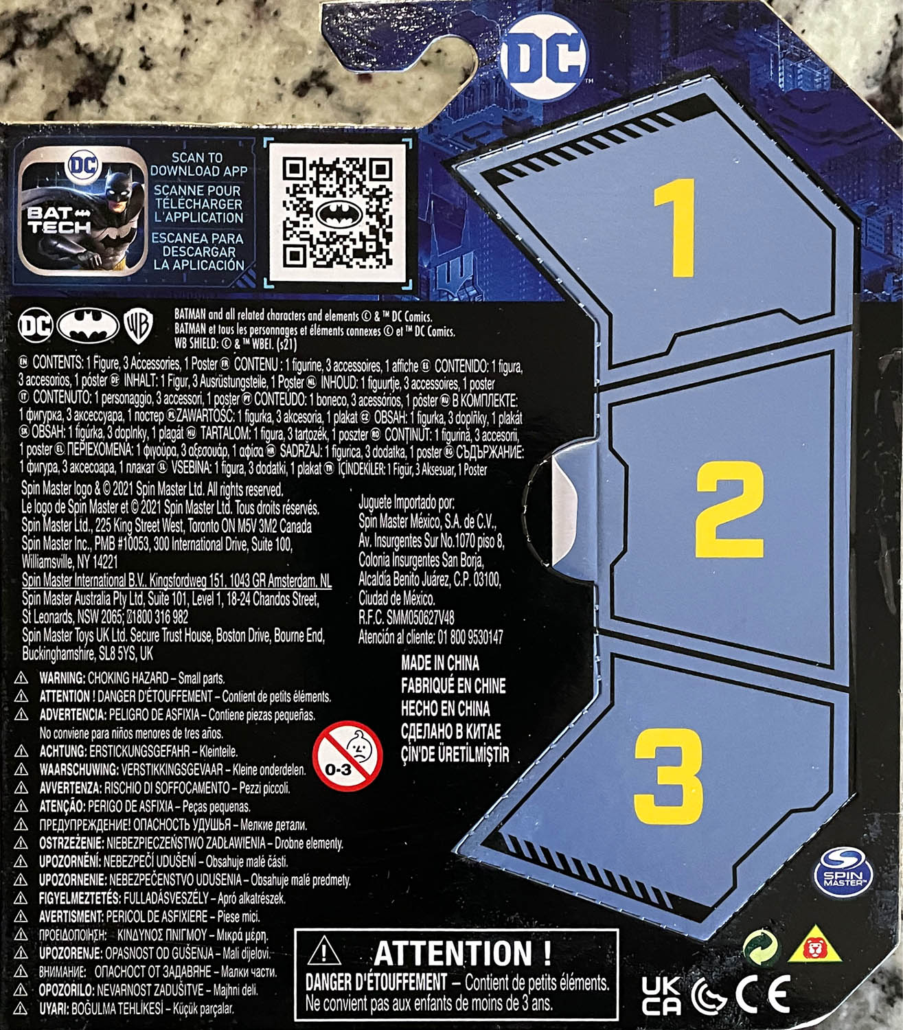 Tech Firefly - Spin Master (Batman - The Caped Crusader) action figure collectible - Main Image 2