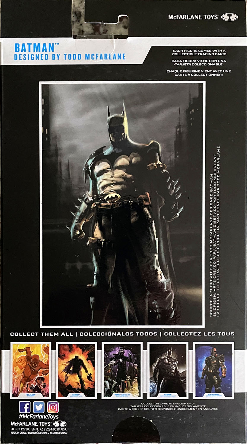 Batman (Designed by Todd McFarlene) - McFarlane Toys (DC Multiverse) action figure collectible - Main Image 2