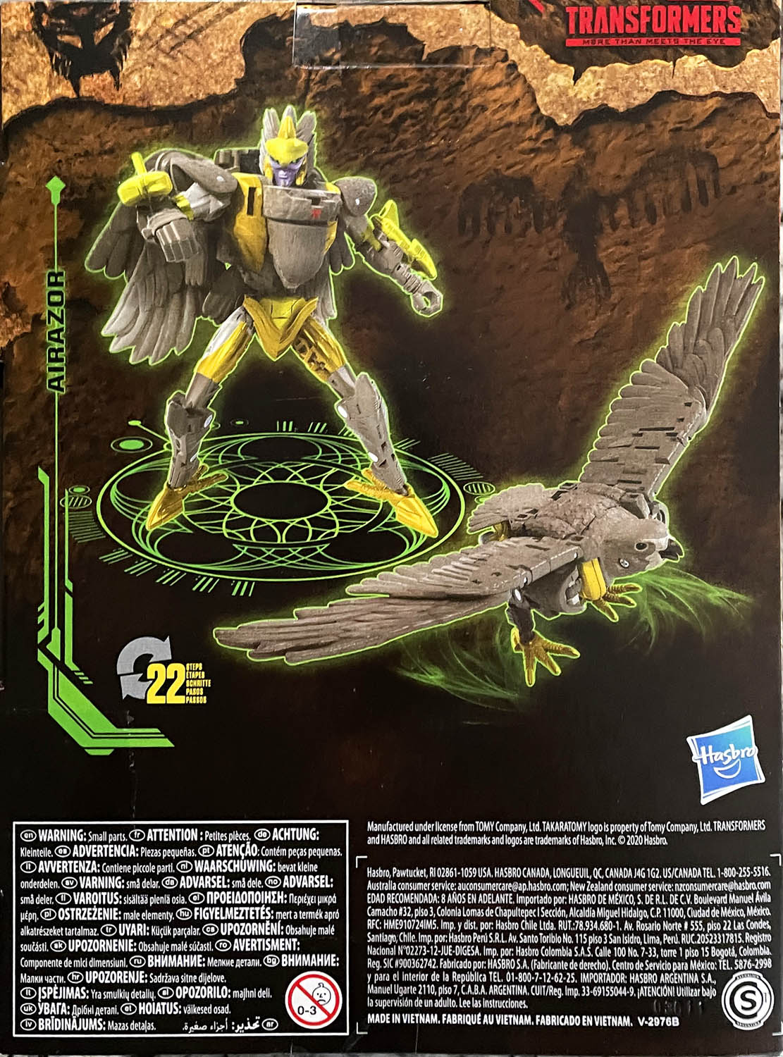 Airazor - Hasbro (Transformers: Kingdom War for Cybertron) action figure collectible - Main Image 2