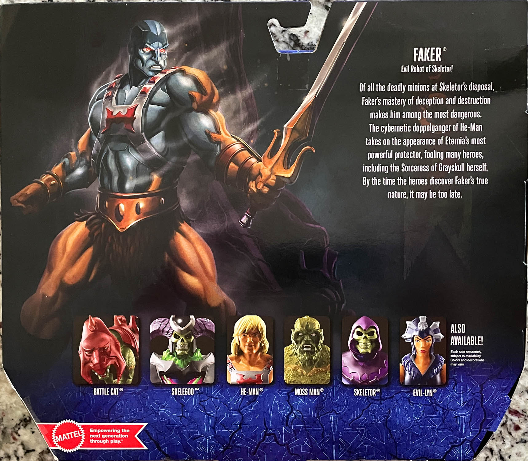 Deluxe Faker - Mattel (Masters Of The Universe Revelation) action figure collectible - Main Image 2