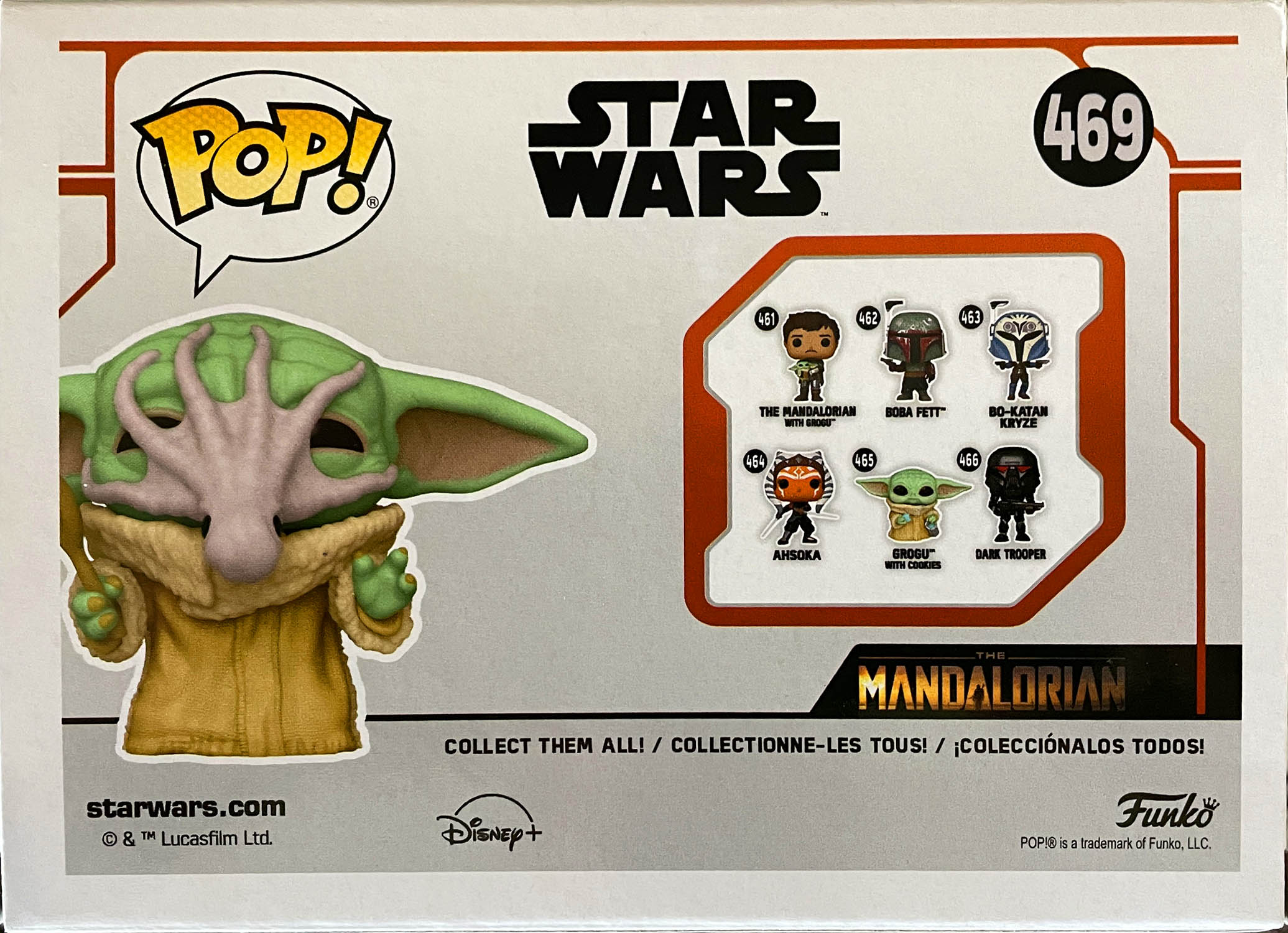 Grogu with Chowder Squid 469 - Funko (Pop! Star Wars) action figure collectible - Main Image 2