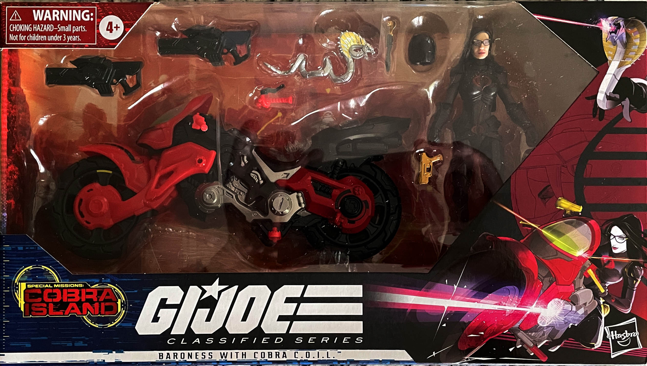 Baroness with Cobra C.O.I.L - Hasbro (G.I. Joe Classified Series) action figure collectible - Main Image 1