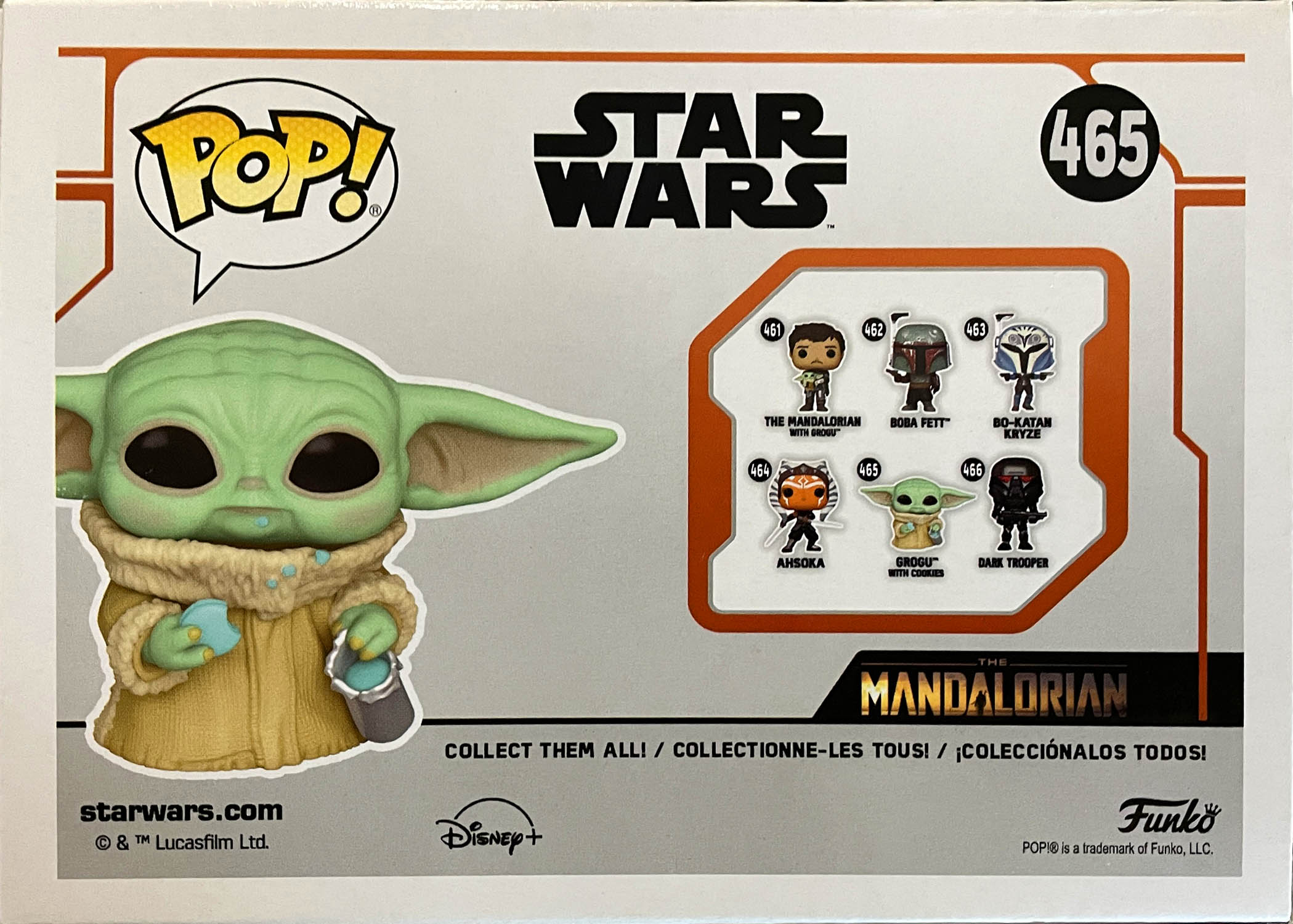 Grogu with Cookies 465 - Funko (Pop! Star Wars) action figure collectible - Main Image 2
