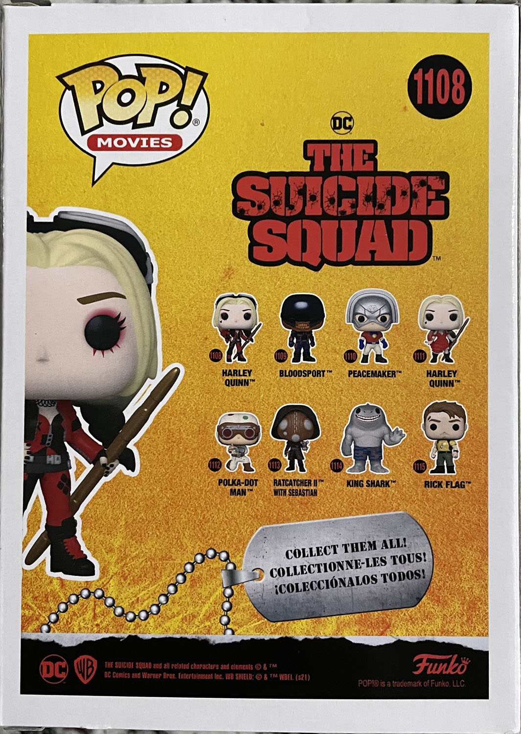 Harley Quinn 1108 - Funko (Pop! Movies) action figure collectible - Main Image 2