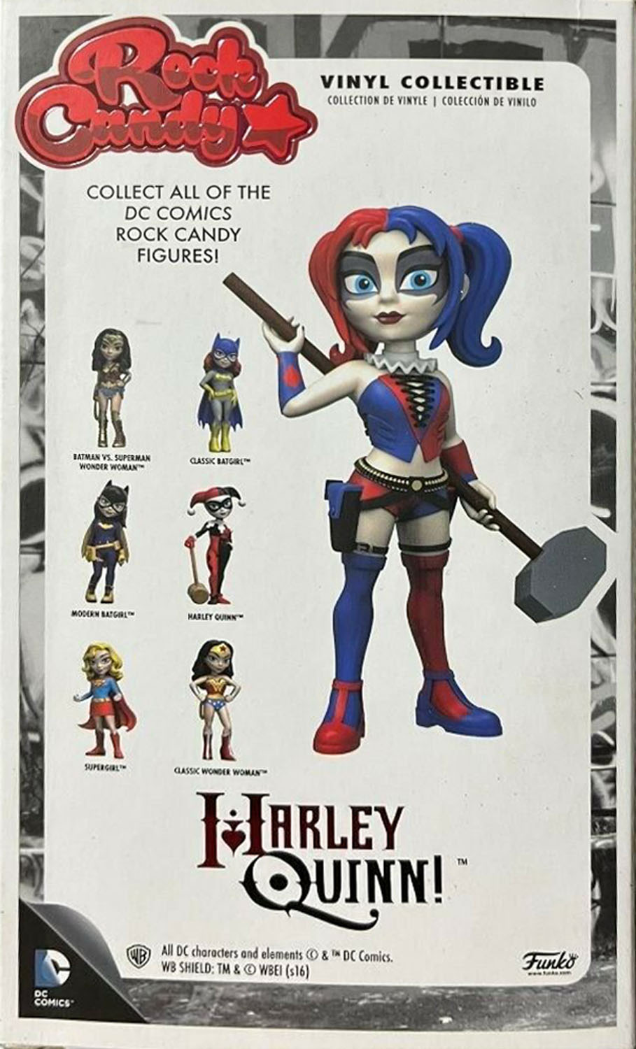 Harley Quinn - Funko (Rock Candy) action figure collectible - Main Image 2