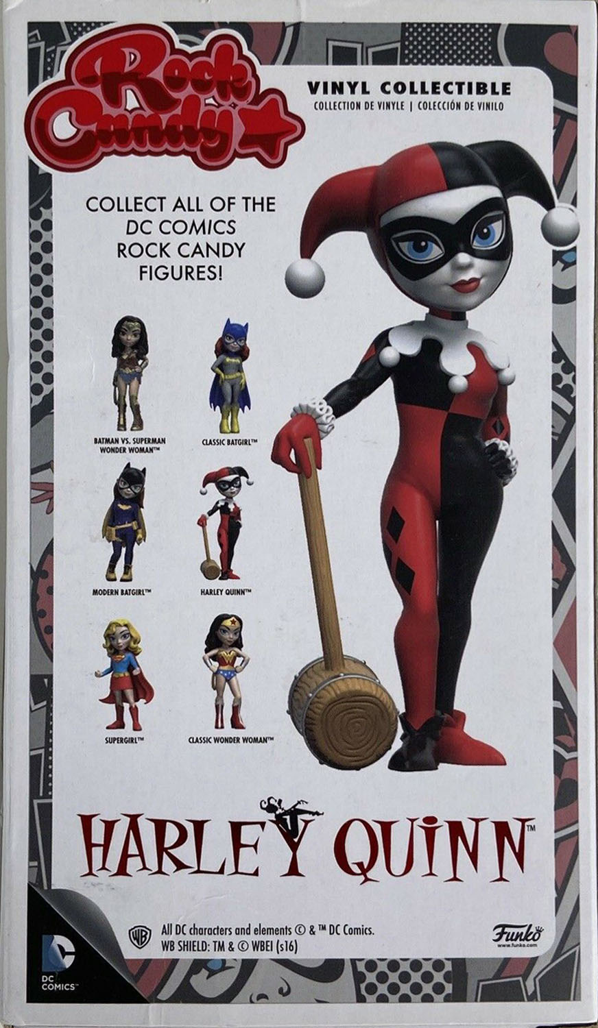 Harley Quinn - Funko (Rock Candy) action figure collectible - Main Image 2