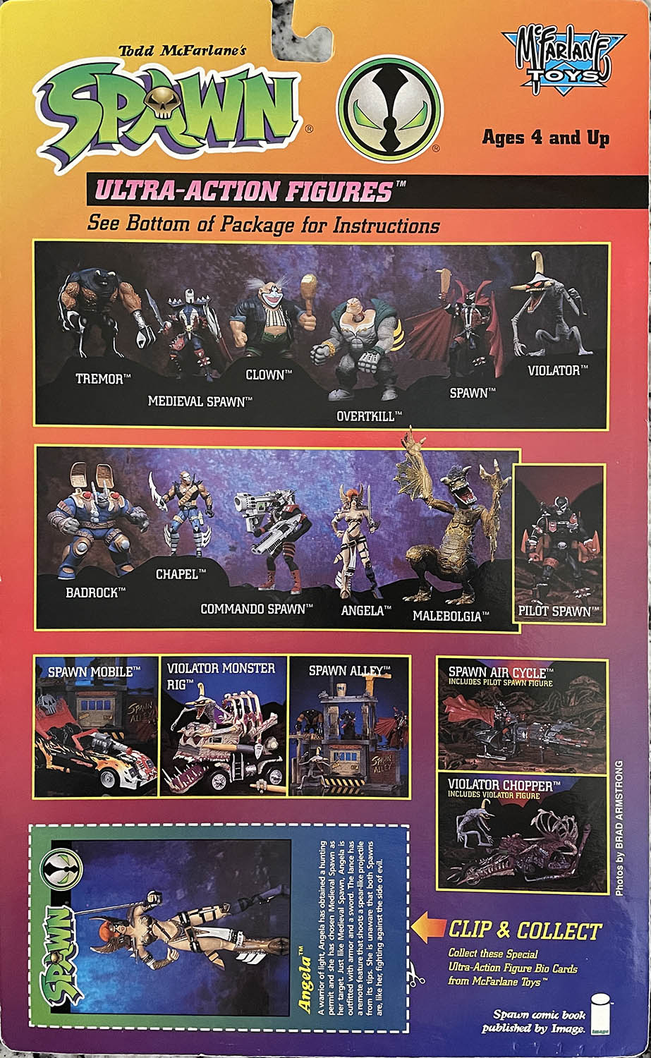 Angela (Crystal Blue) - McFarlane Toys (Spawn) action figure collectible - Main Image 2