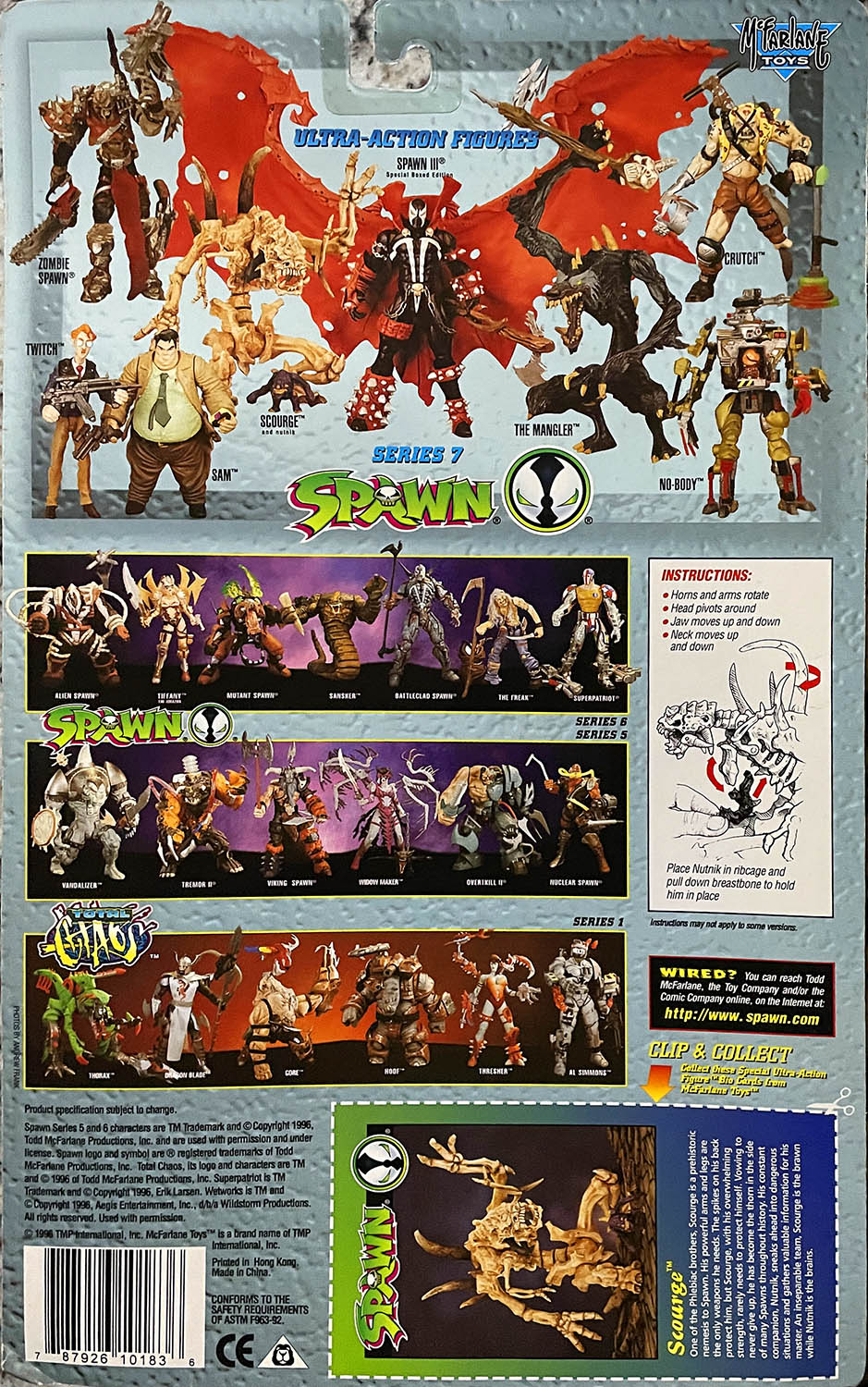 Scourge - McFarlane Toys (Spawn) action figure collectible - Main Image 2