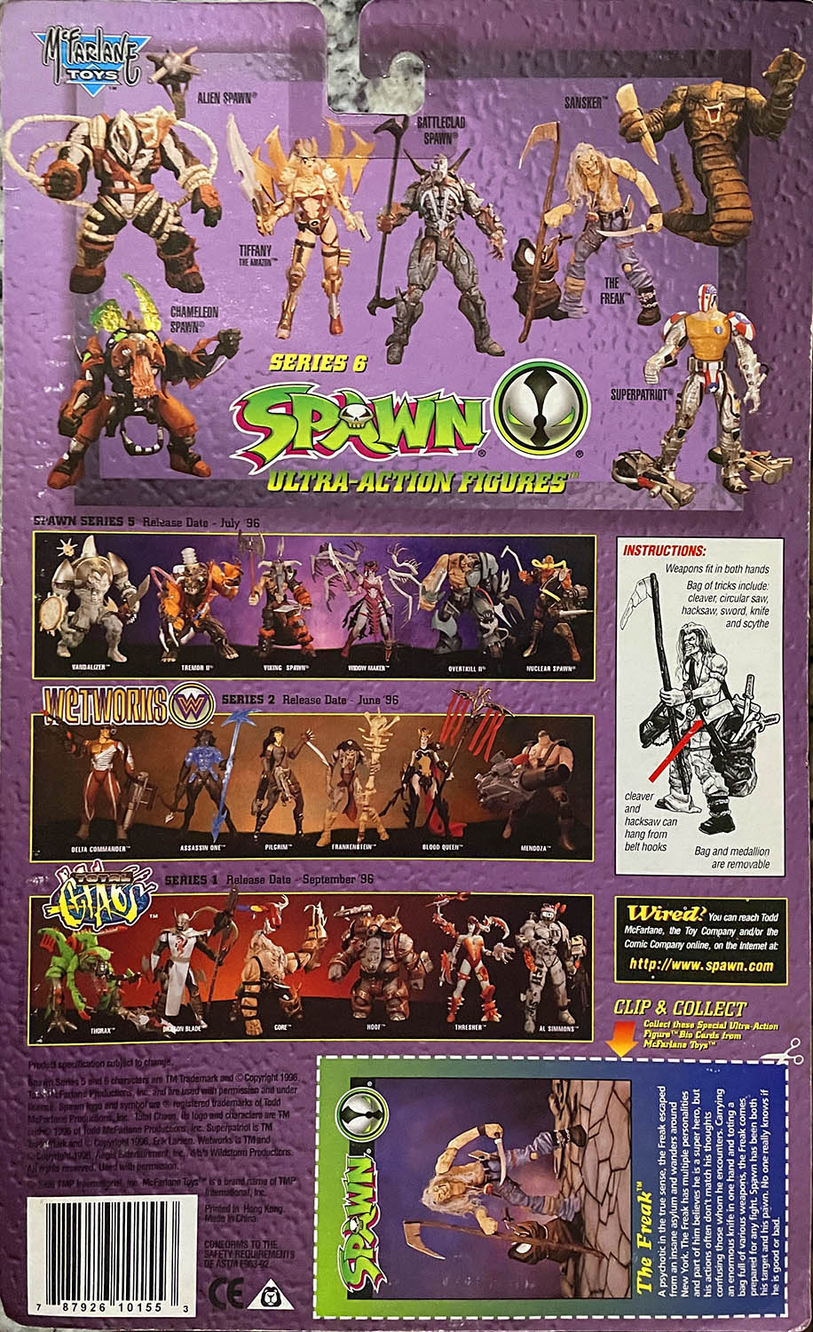 The Freak - McFarlane Toys (Spawn) action figure collectible - Main Image 2