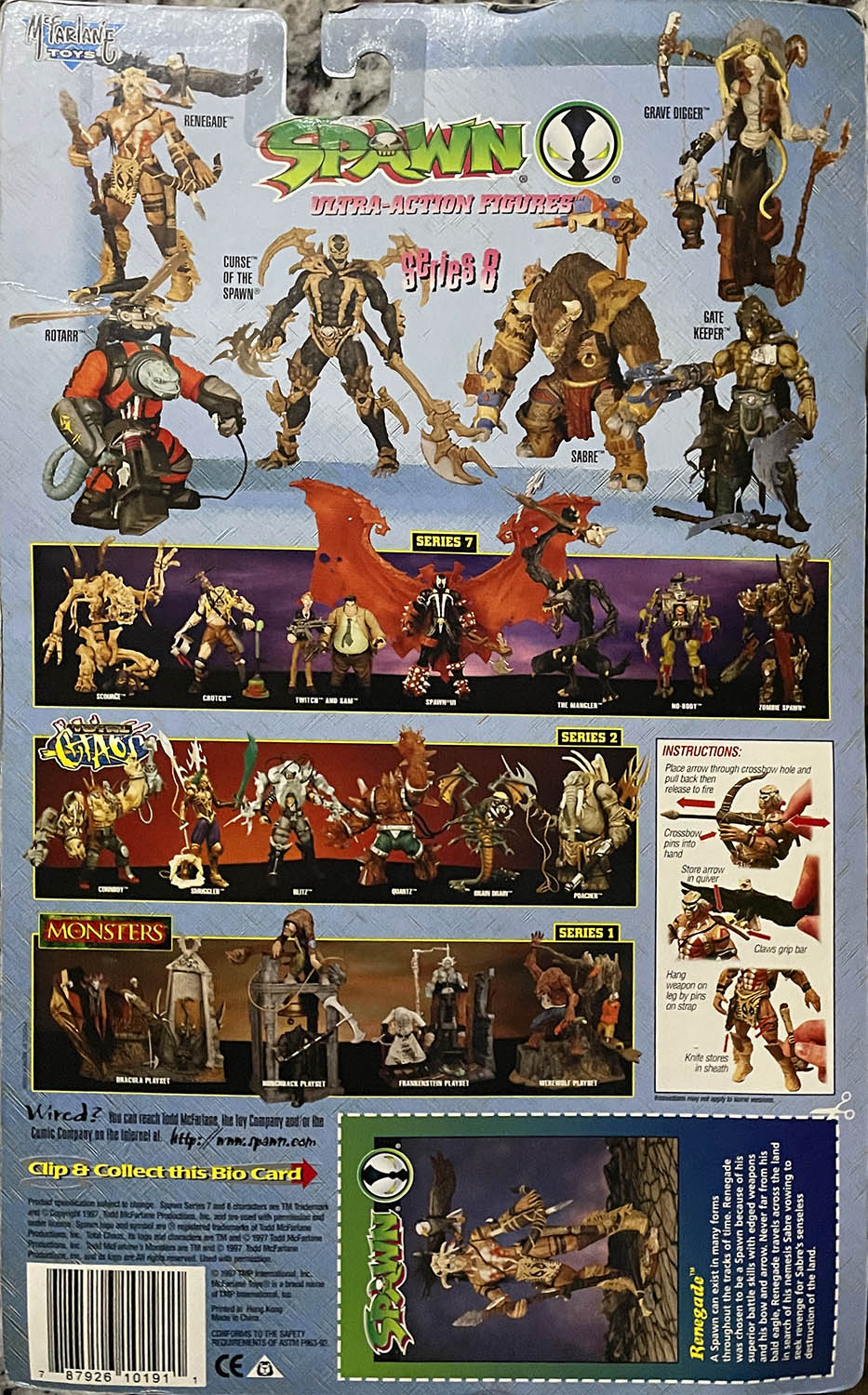 Renegade - McFarlane Toys (Spawn) action figure collectible - Main Image 2