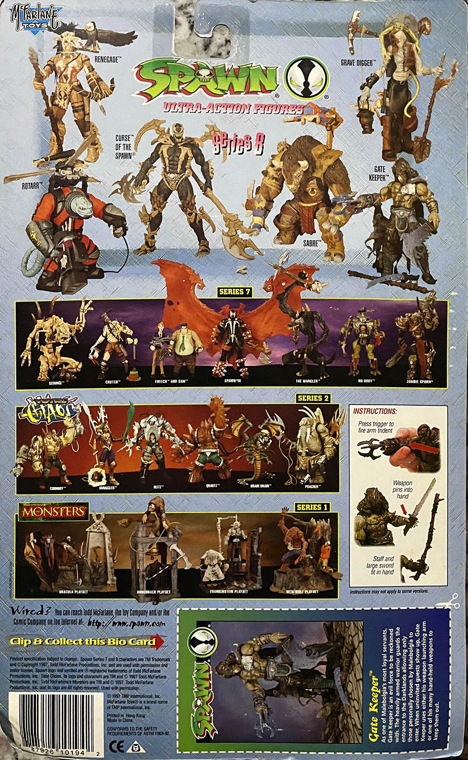 Gate Keeper - McFarlane Toys (Spawn) action figure collectible - Main Image 2