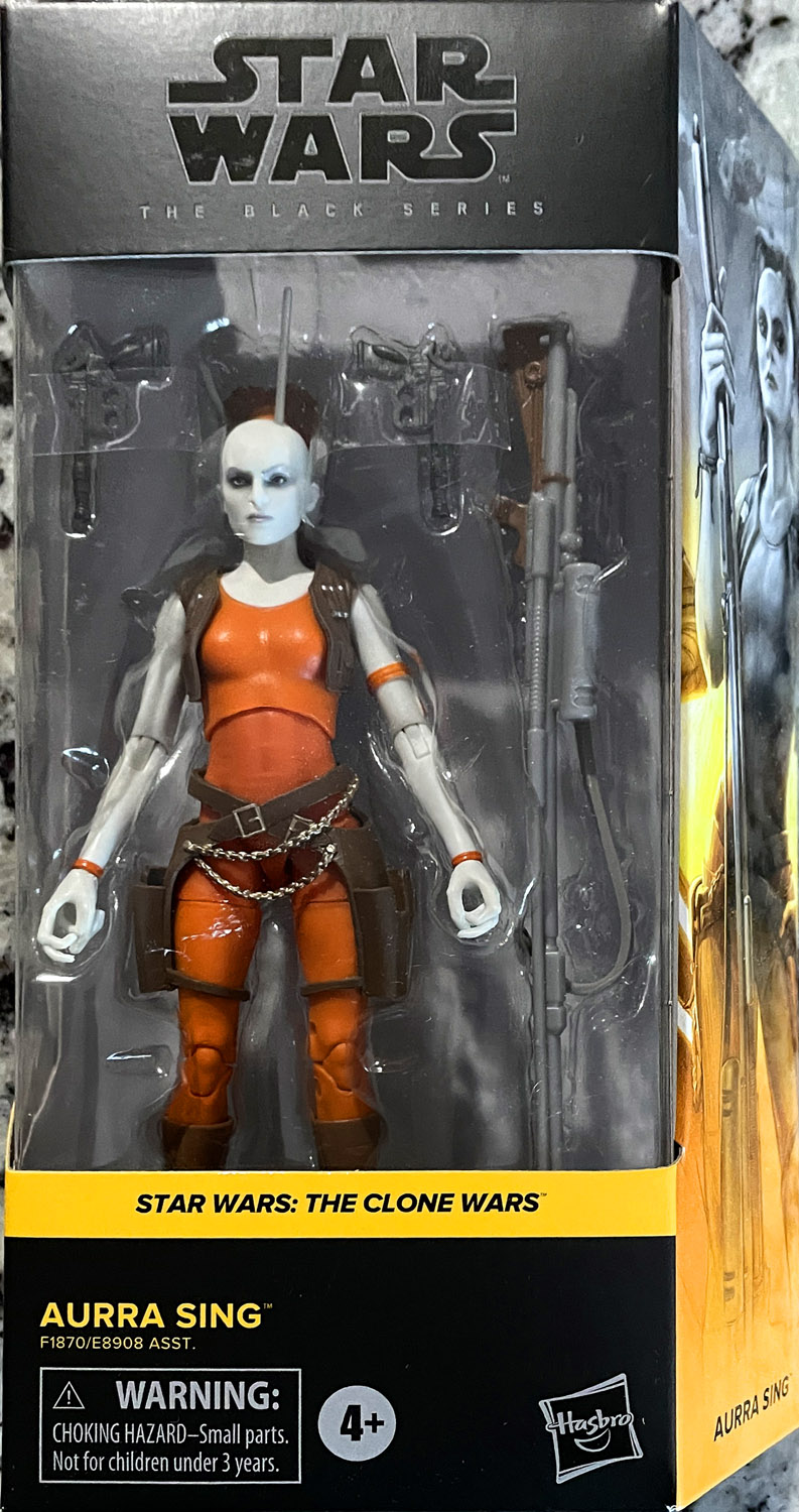 Aurra Sing - Disney/Hasbro (Star Wars The Black Series 6) action figure collectible - Main Image 1