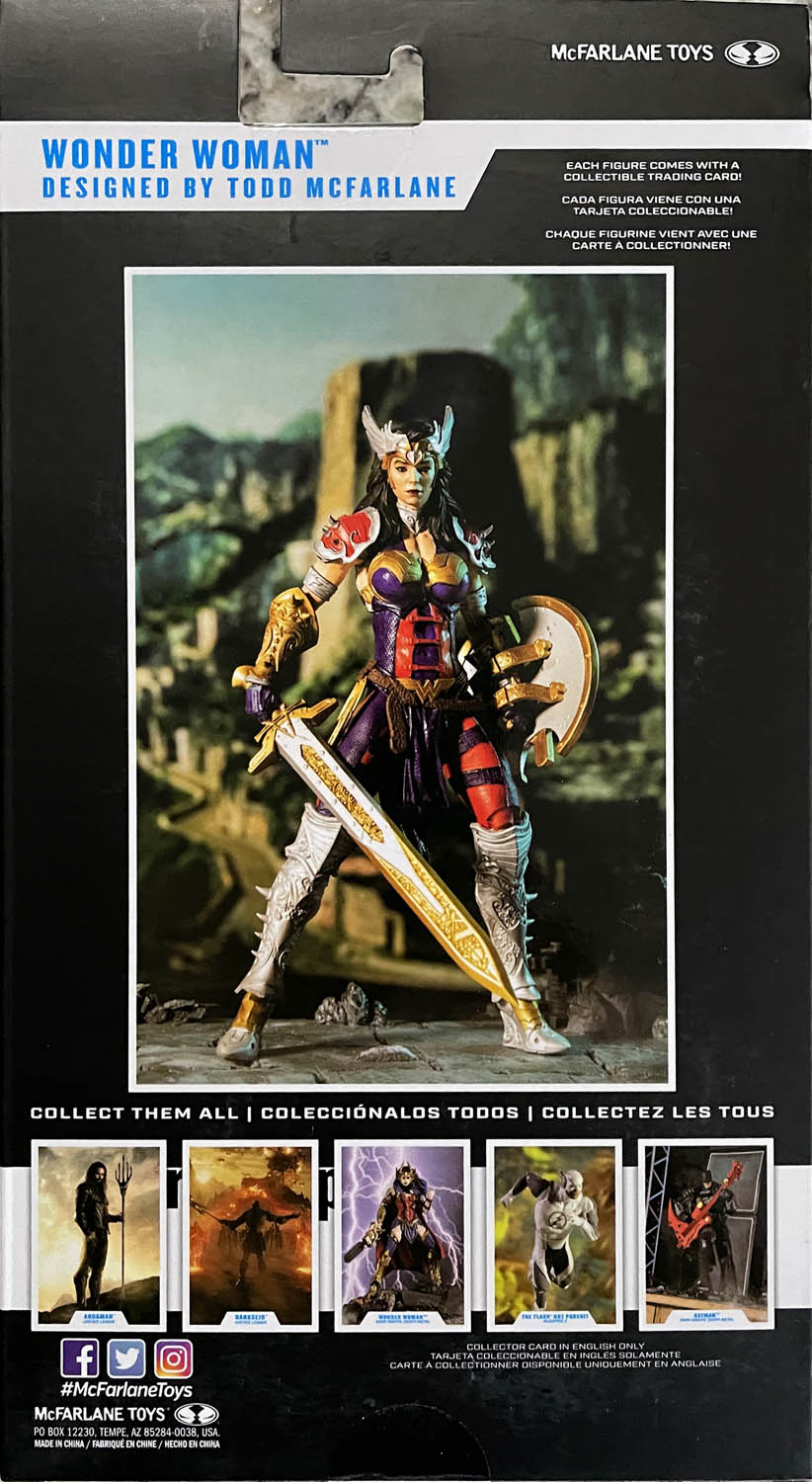 Wonder Woman (Designed by Todd McFarlene) - McFarlane Toys (DC Multiverse) action figure collectible - Main Image 2