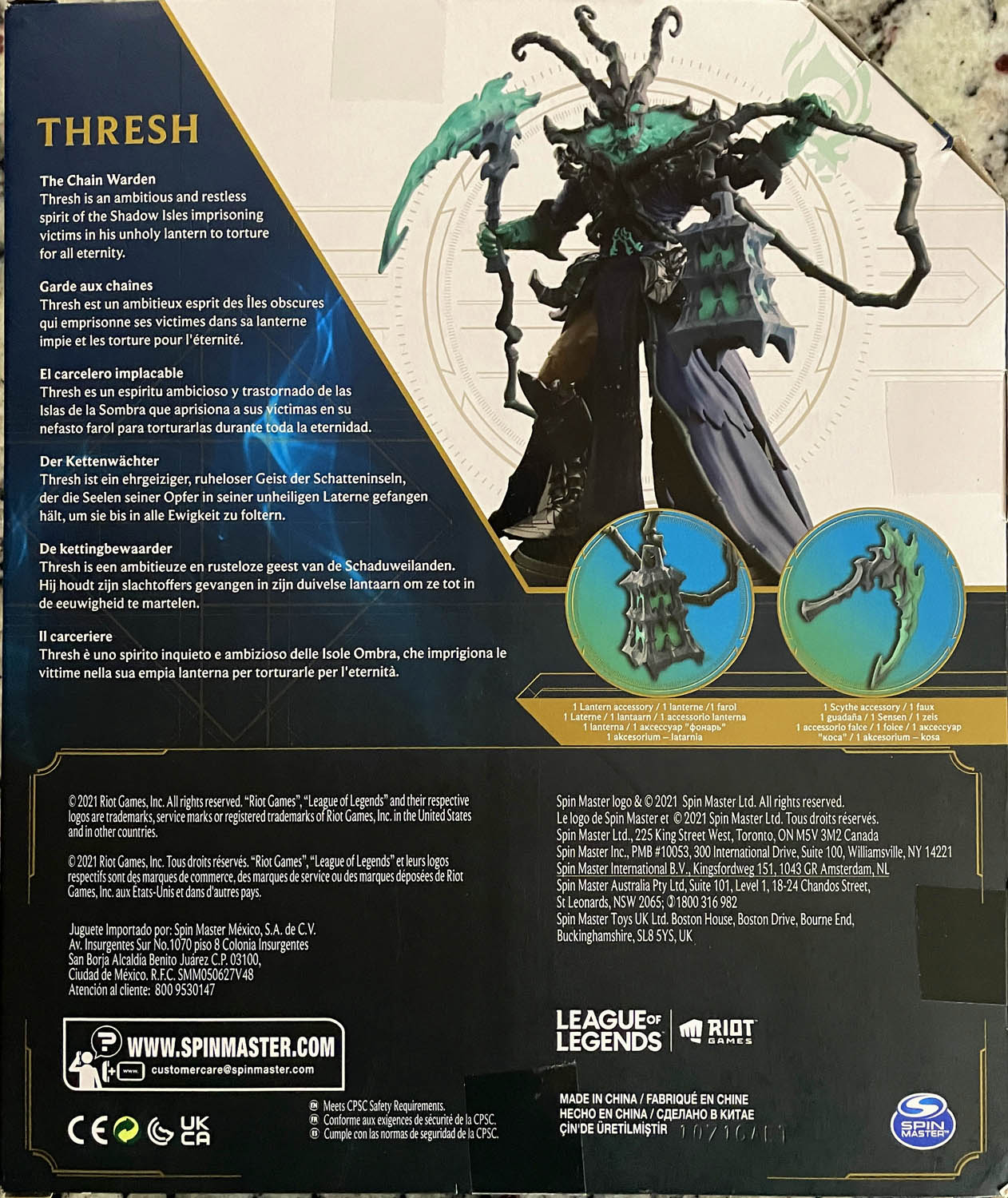 Thresh - Spin Master (League Of Legends) action figure collectible - Main Image 2