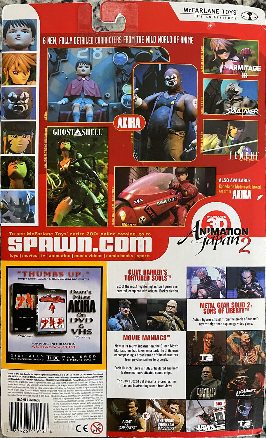 Naomi Armitage - McFarlane Toys (Armitage III) action figure collectible - Main Image 2