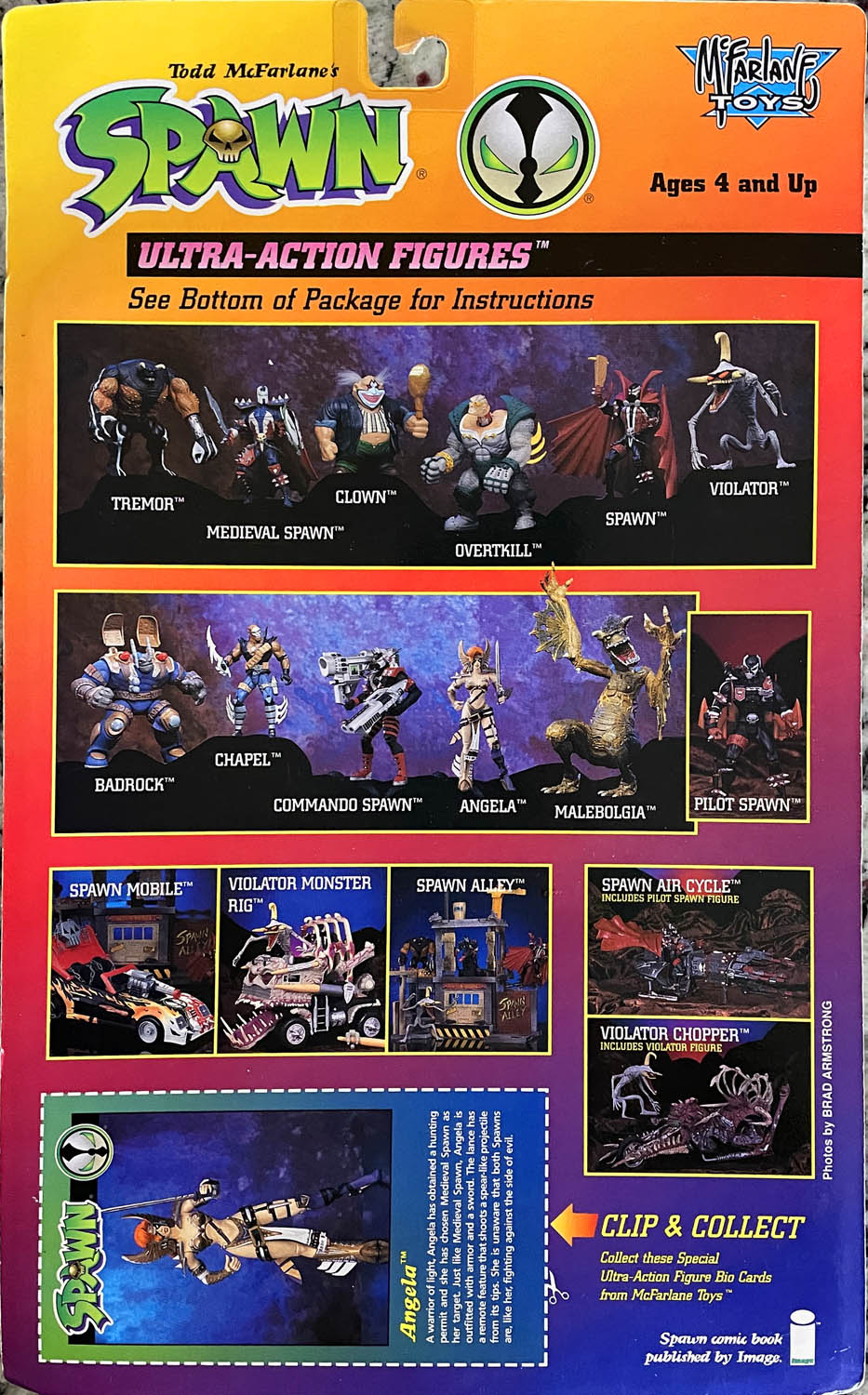 Angela (Pewter) - McFarlane Toys (Spawn) action figure collectible - Main Image 2