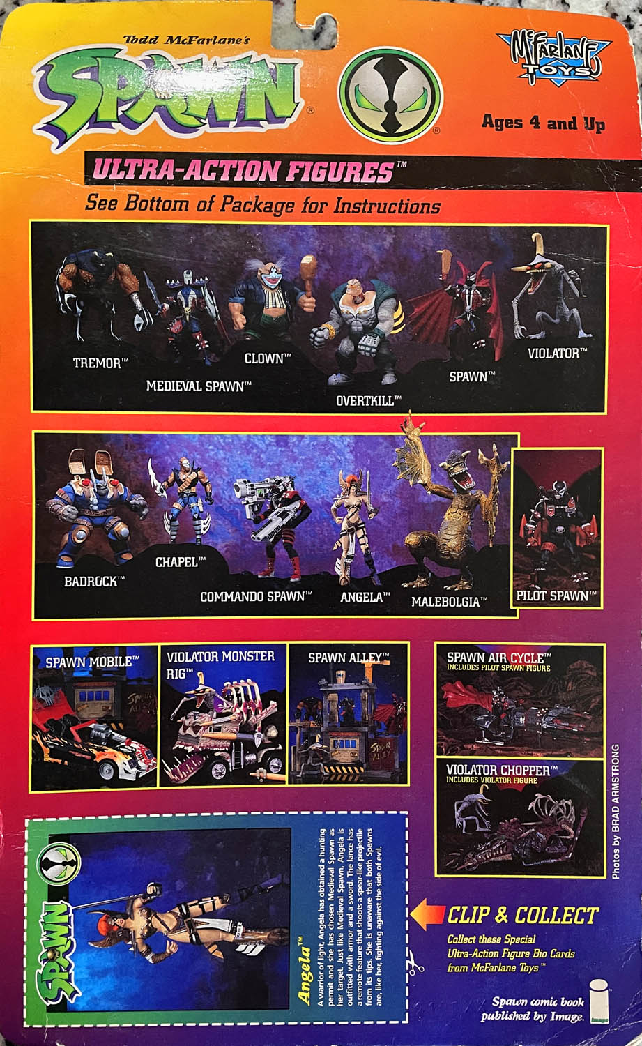 Angela (Blue) - McFarlane Toys (Spawn) action figure collectible - Main Image 2