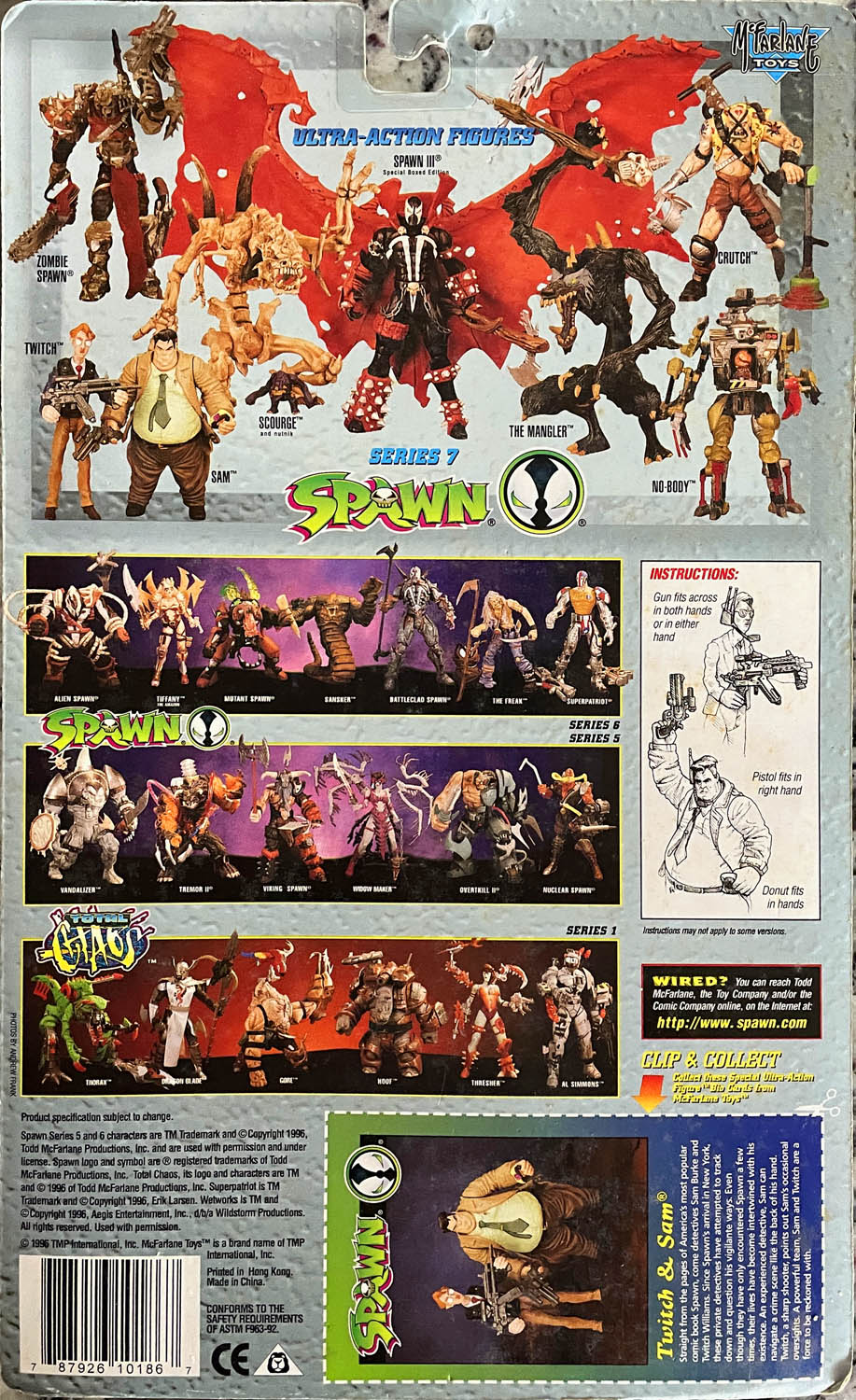 Sam and Twitch - McFarlane Toys (Spawn) action figure collectible - Main Image 2