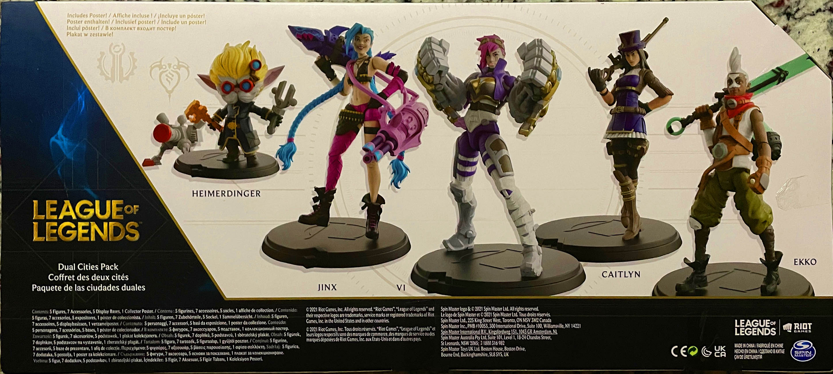 Leauge of Legends - Dual Cities Pack - Spin Master (League Of Legends) action figure collectible - Main Image 2