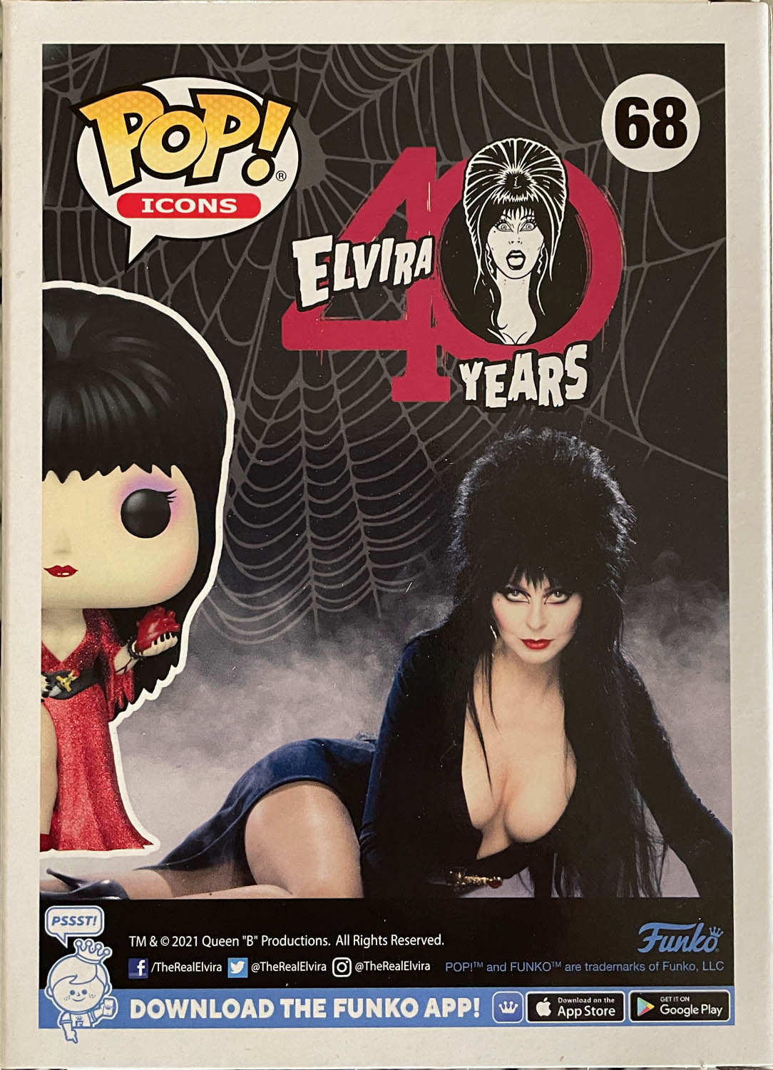 Elvira 68 - Funko (POP! Icons) action figure collectible - Main Image 2