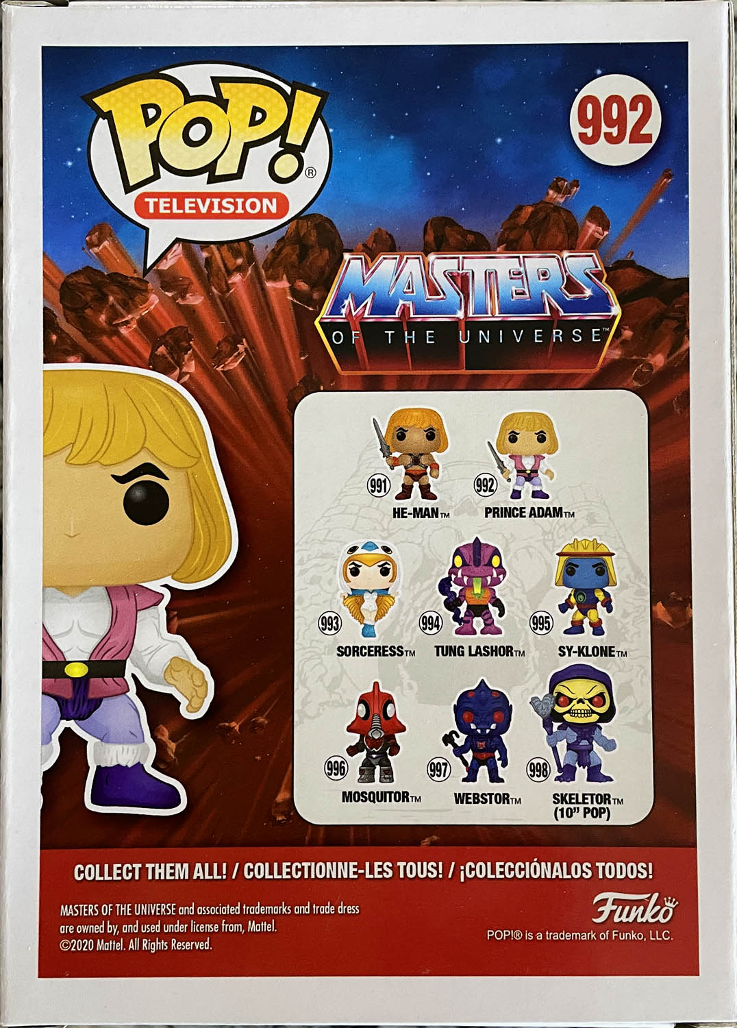 Prince Adam 992 - Funko (Pop! Television) action figure collectible - Main Image 2