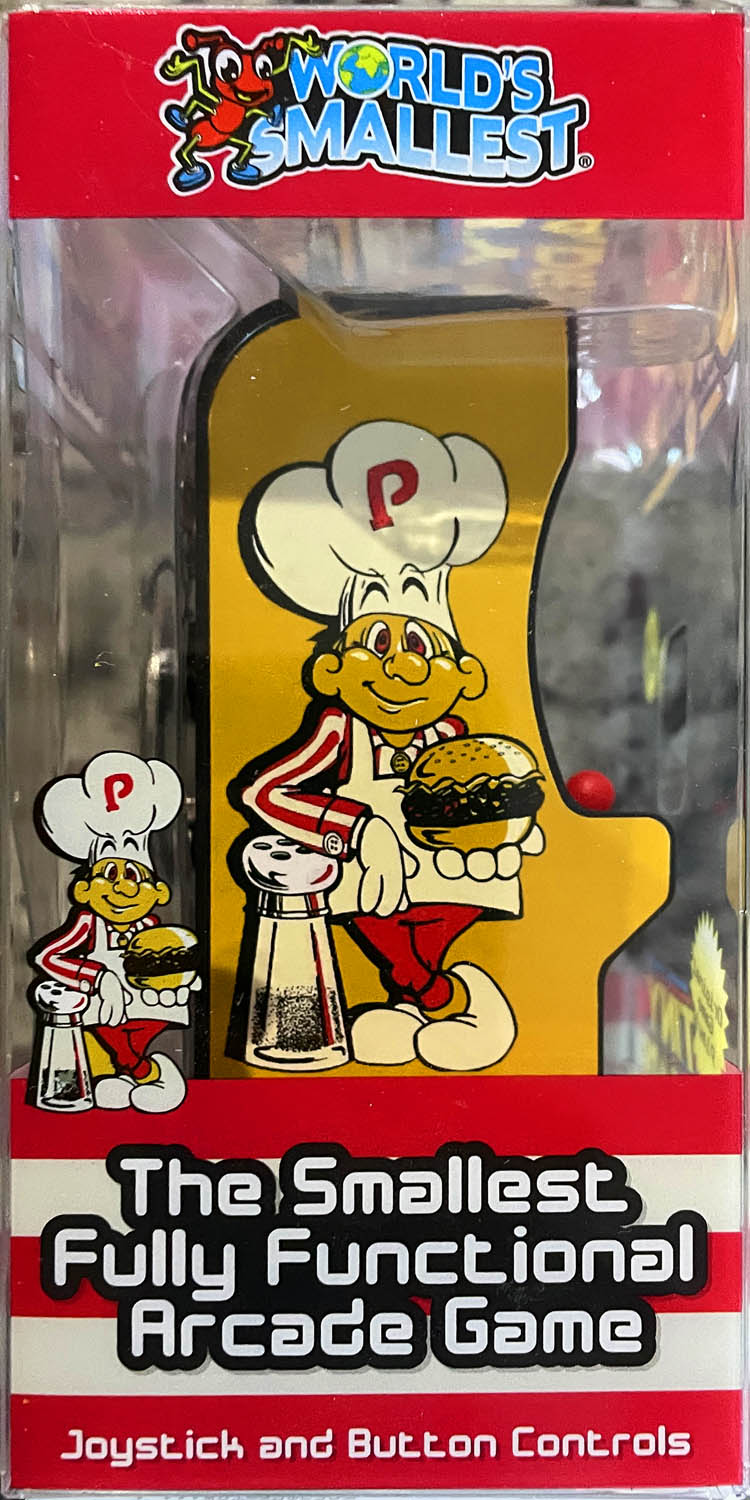 Burger Time - Worlds Smallest Toys (Tiny Arcade) action figure collectible - Main Image 2