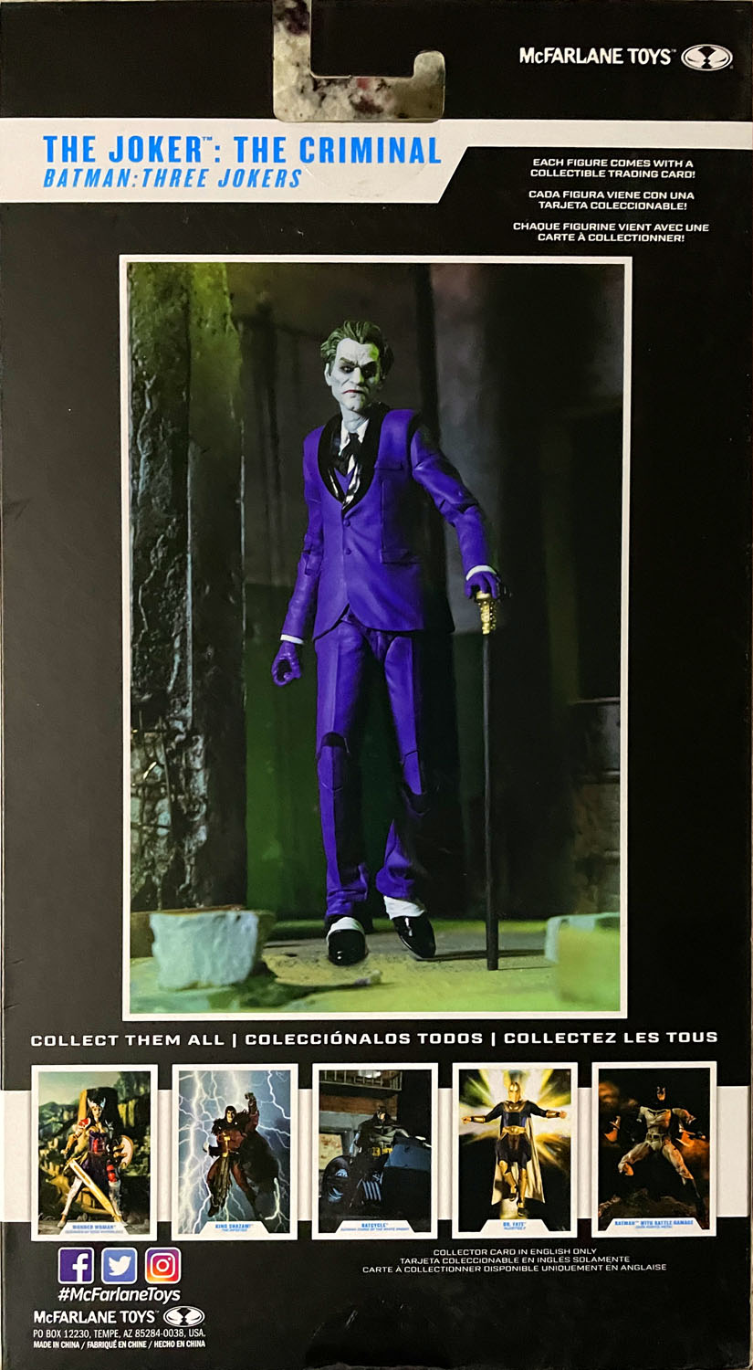The Joker - The Criminal - McFarlane Toys (DC Multiverse) action figure collectible - Main Image 2