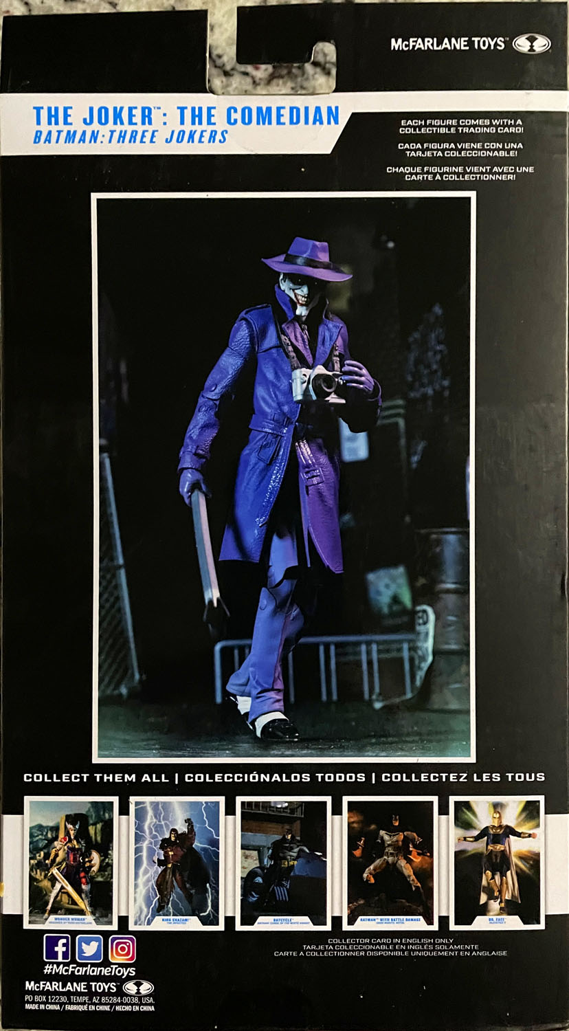 The Joker - The Comedian - McFarlane Toys (DC Multiverse) action figure collectible - Main Image 2