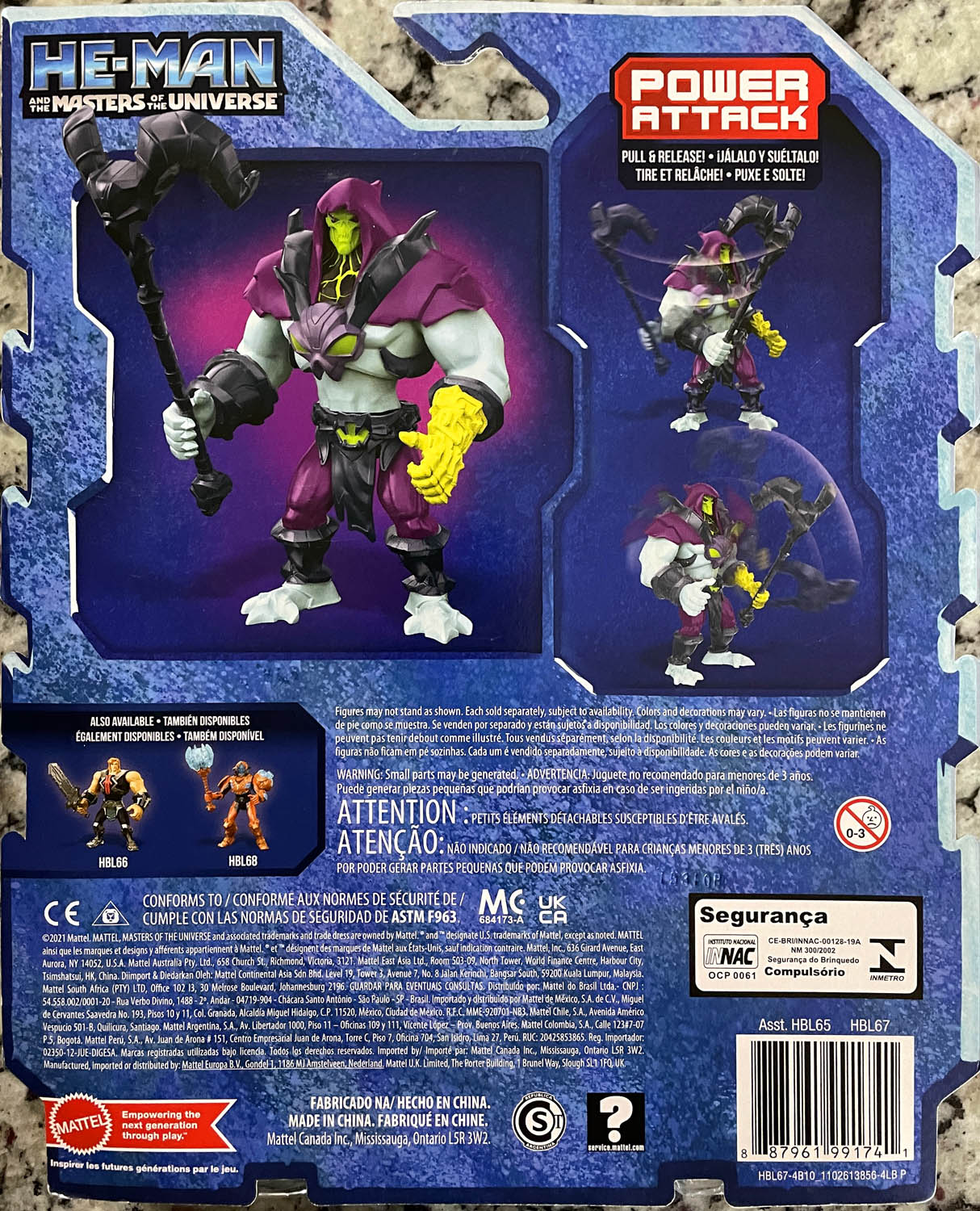 Skeletor (Power Attack) - Mattel (He-man And The Masters Of The Universe) action figure collectible - Main Image 2